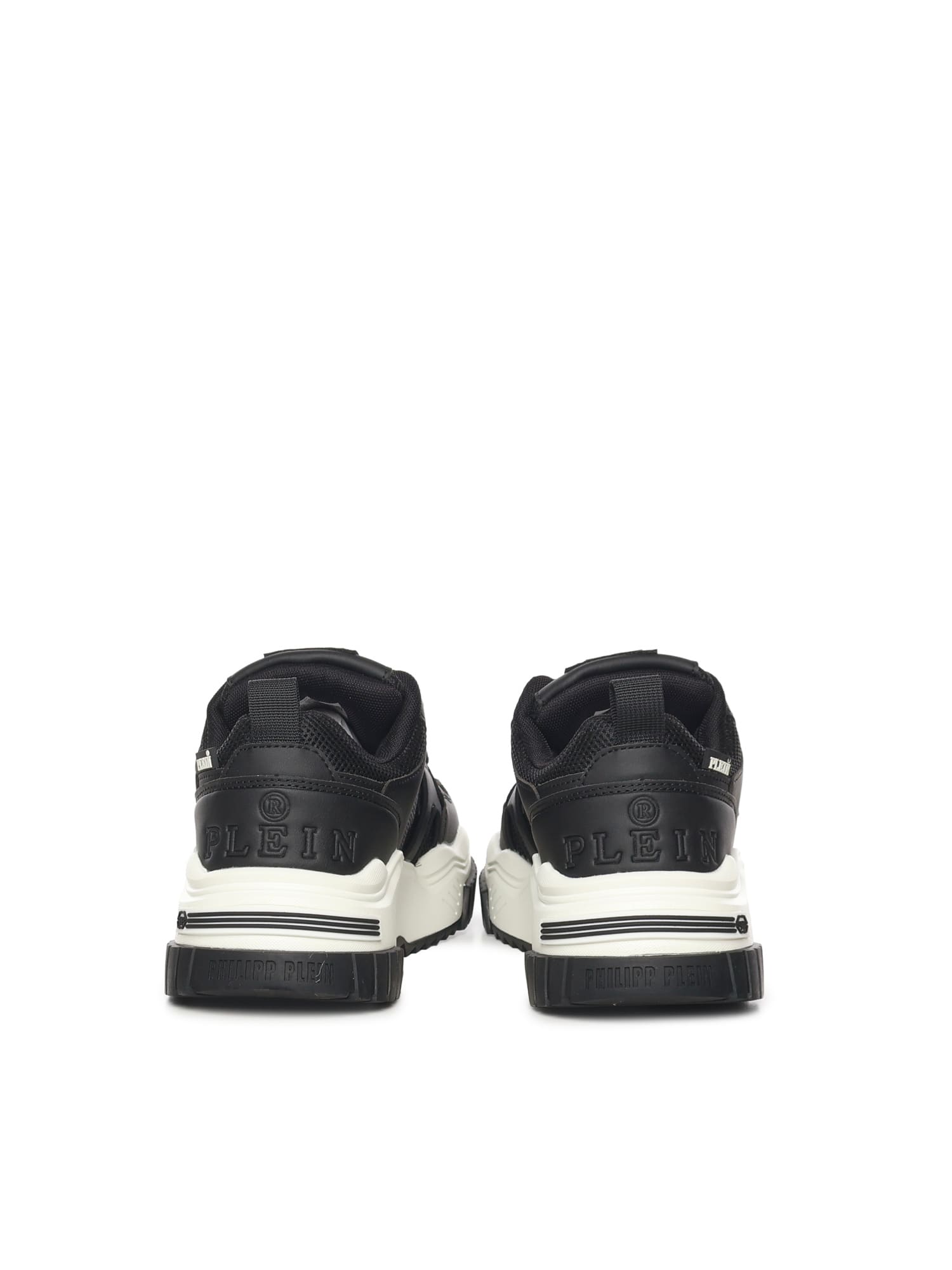 Philipp Plein Hexangon New Predator Sneakers In Animal Print