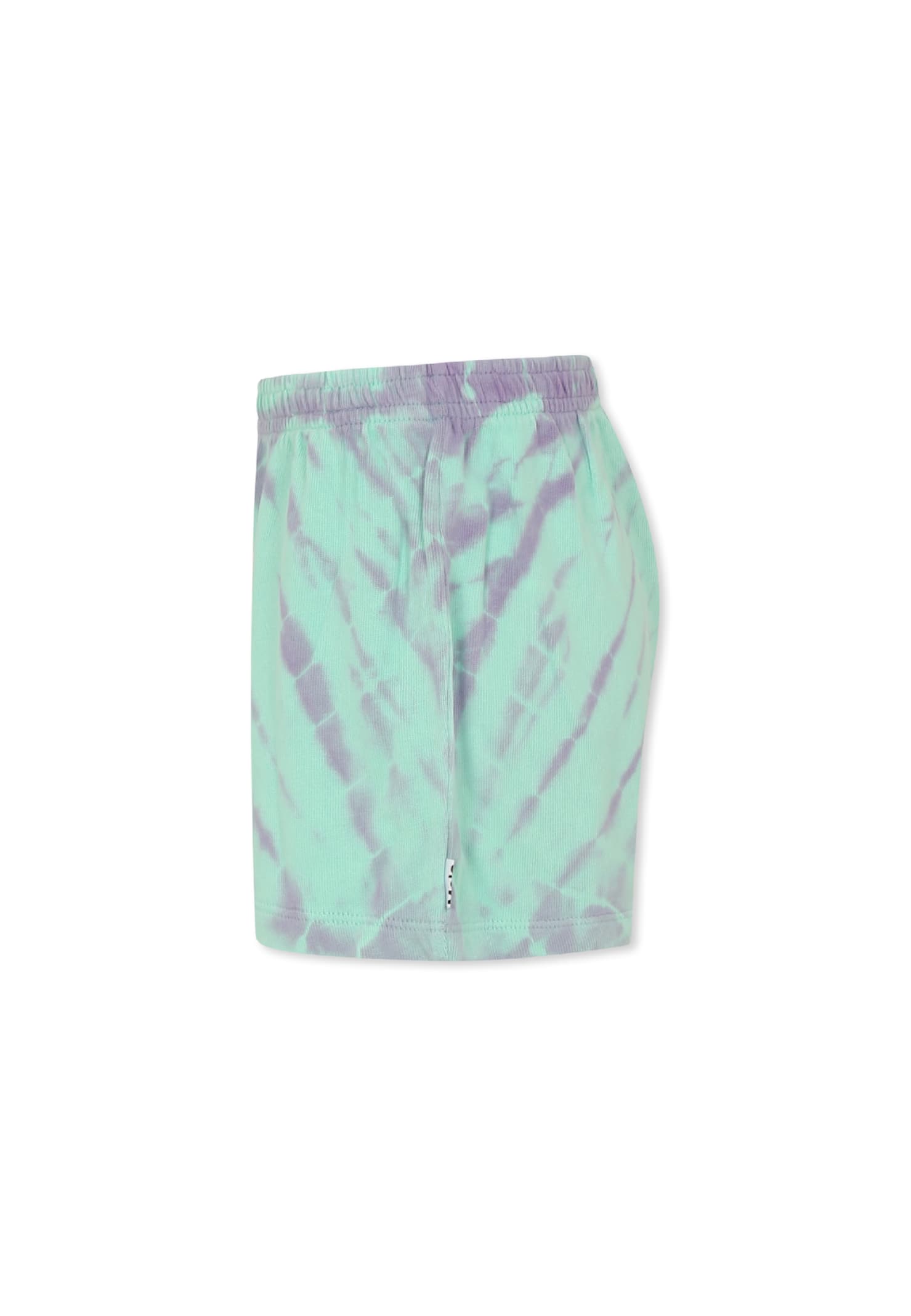 Molo Green Shorts For Girl In Green