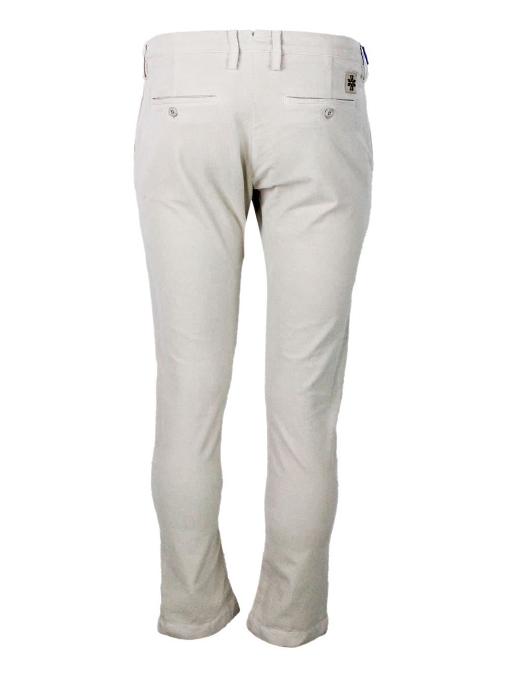 Shop Jacob Cohen Pants In Cream