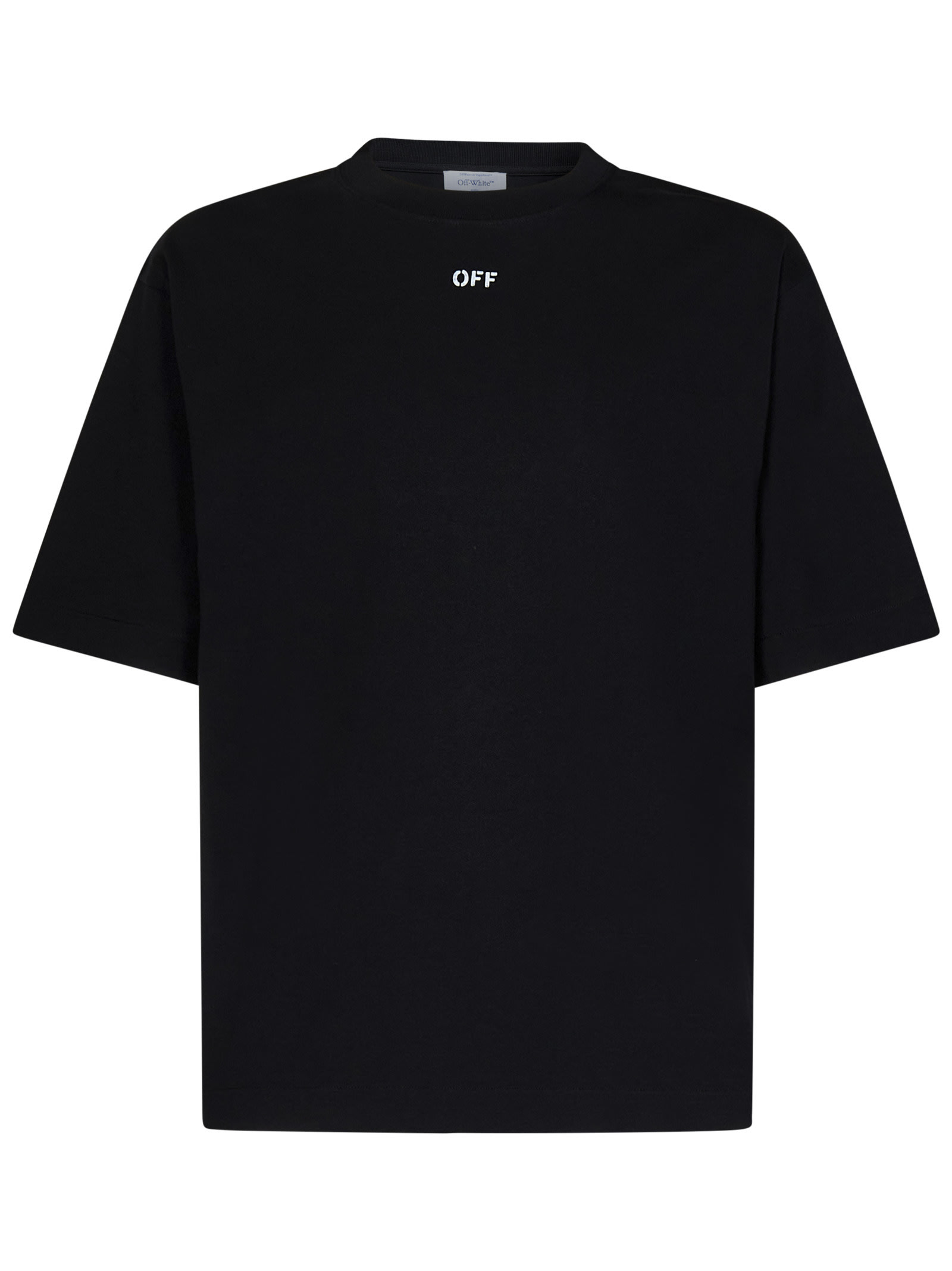 Shop Off-white Off Stamp Skate T-shirt In Black