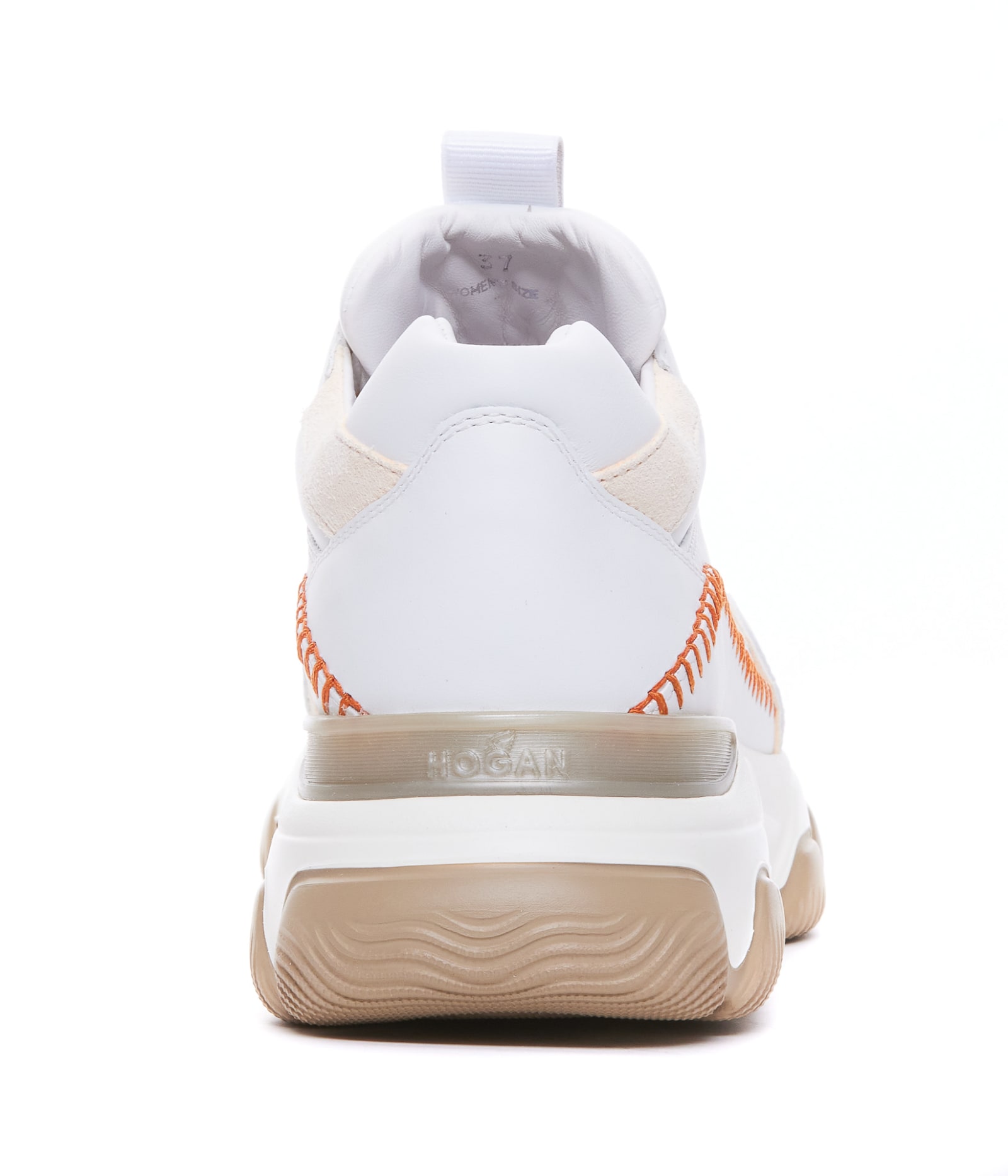 Shop Hogan Hyperactive Sneakers In White