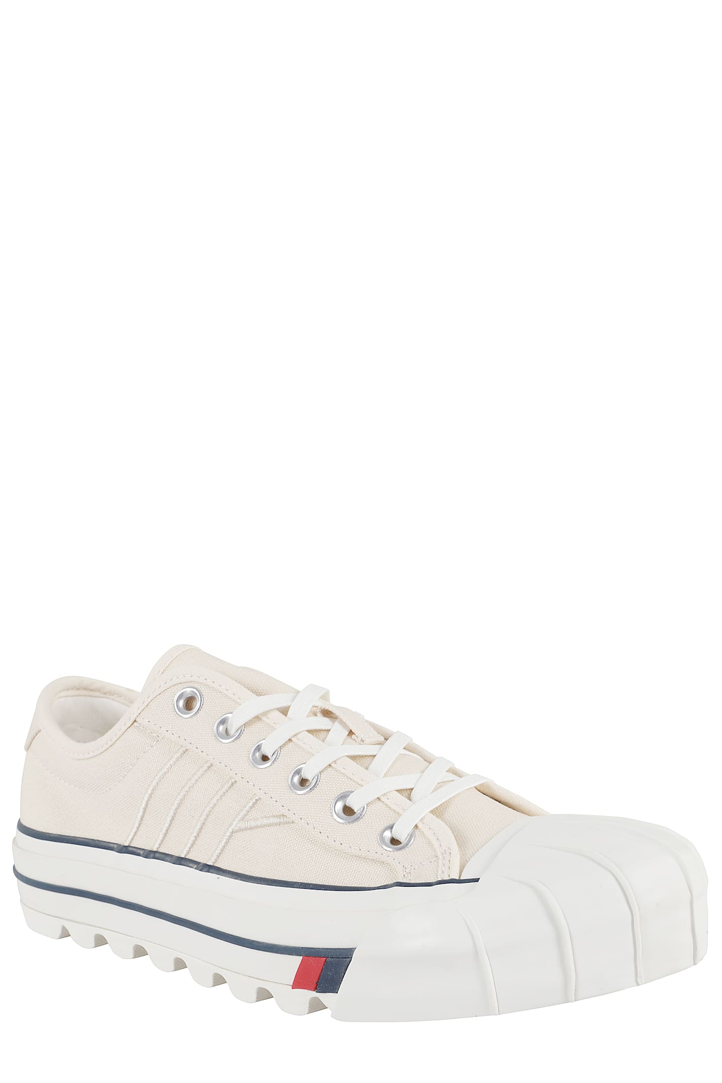Pro-keds Rubber Fabric Sneakers In Neutral