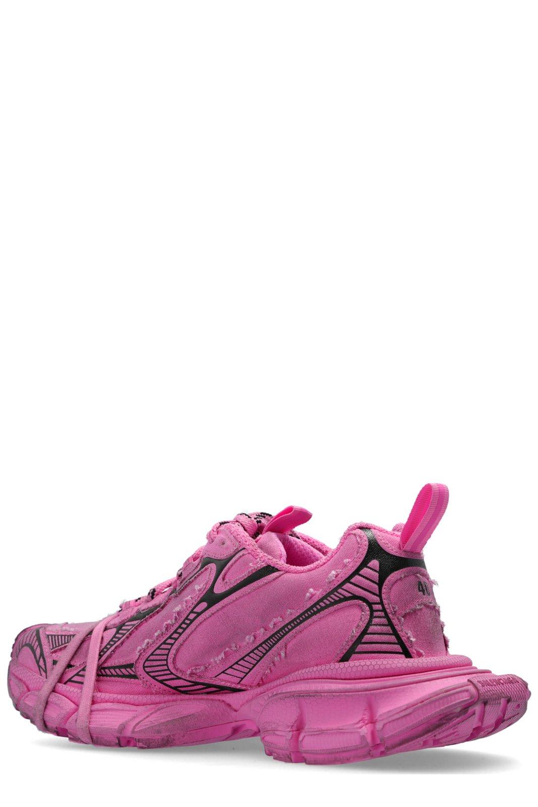 Shop Balenciaga 3xl Lace-up Sneakers In Pink