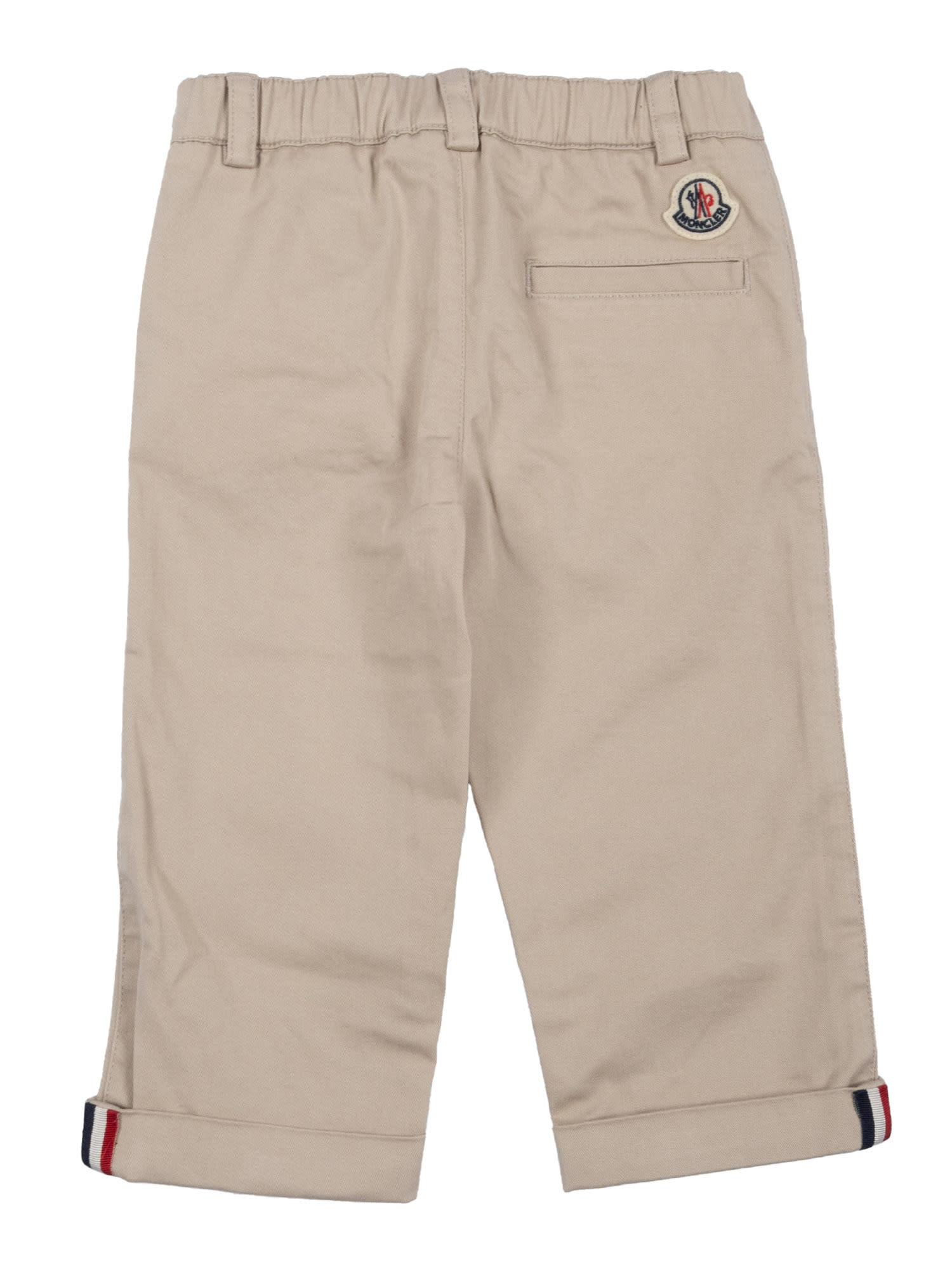Moncler Trousers In Neutral