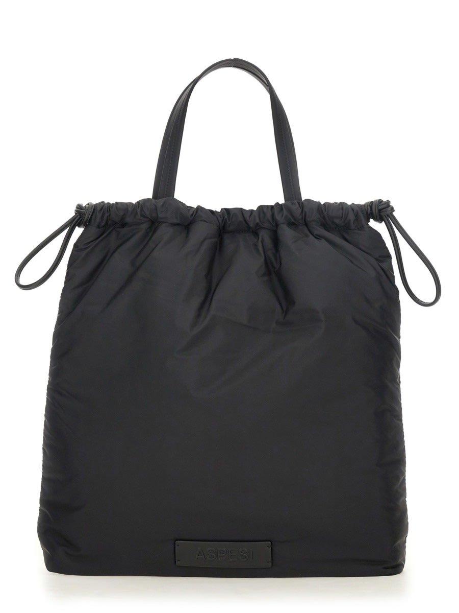 Drawstring Shopper Bag