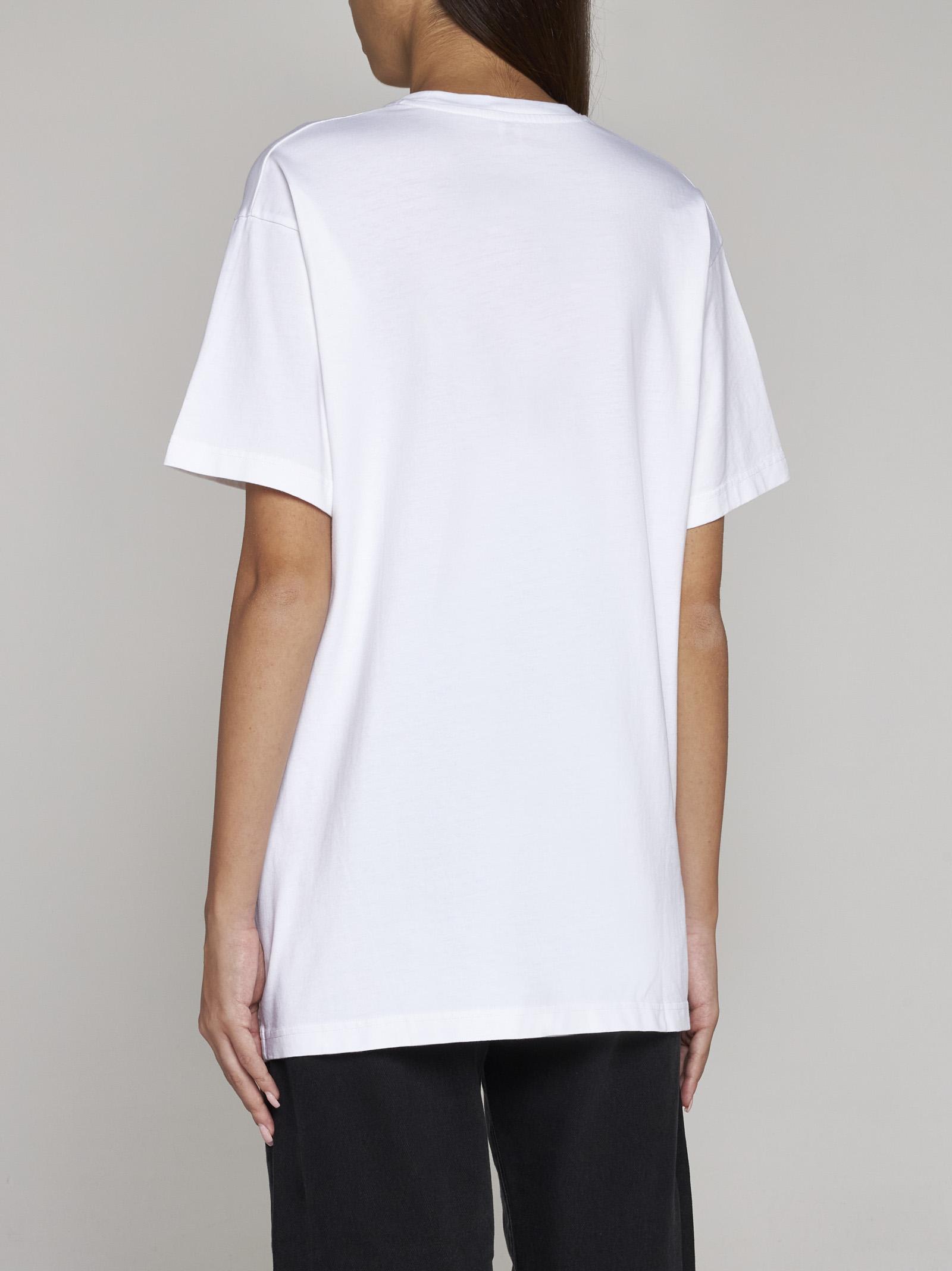 Shop Totême Cotton T-shirt In White