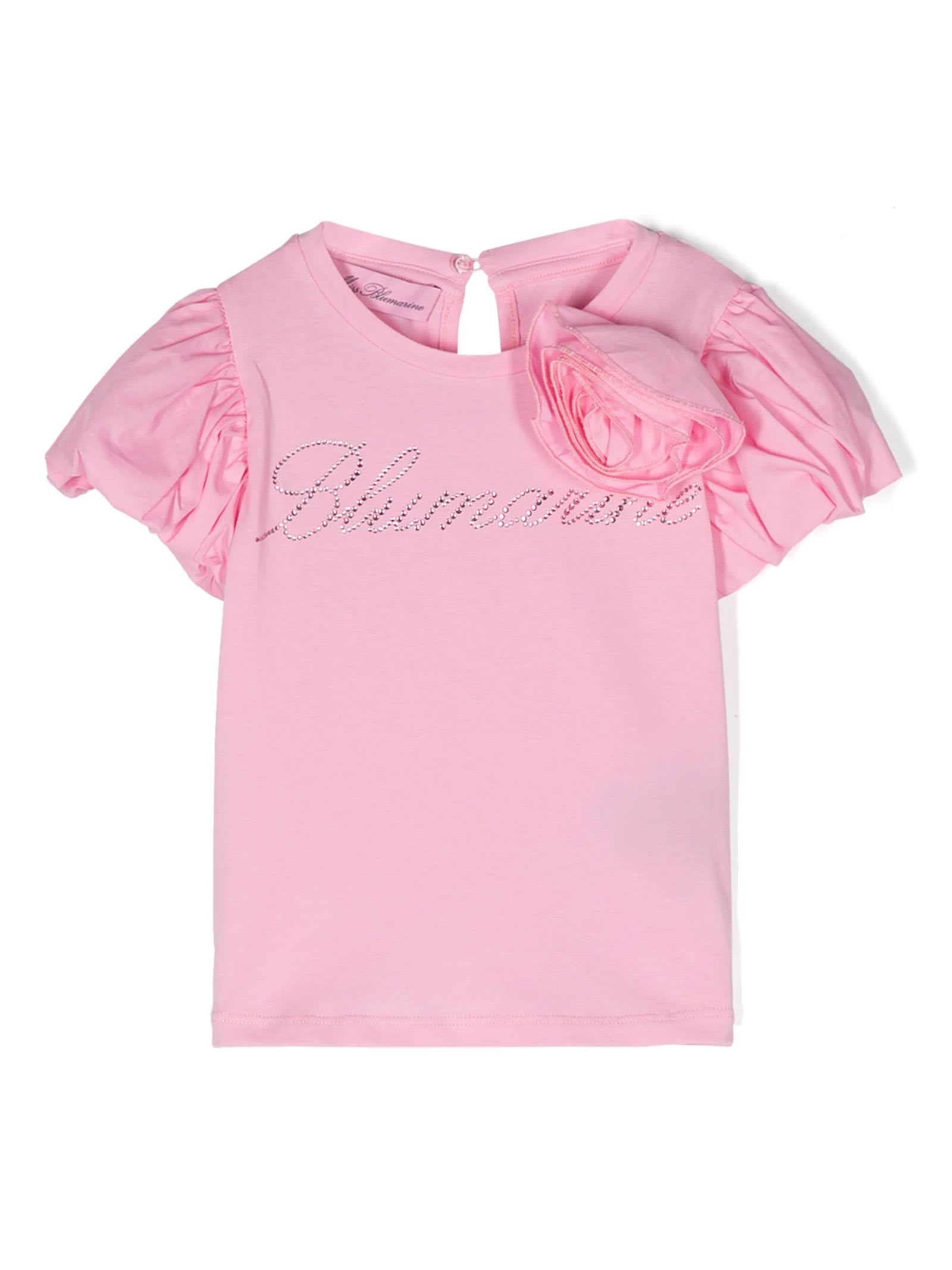 Miss Blumarine Kids'  T-shirts And Polos Pink In Rosa