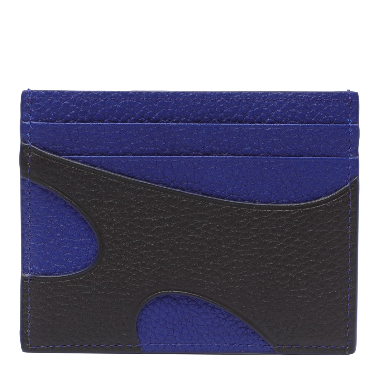 Shop Ferragamo Cut Out Cards Holder In Brown
