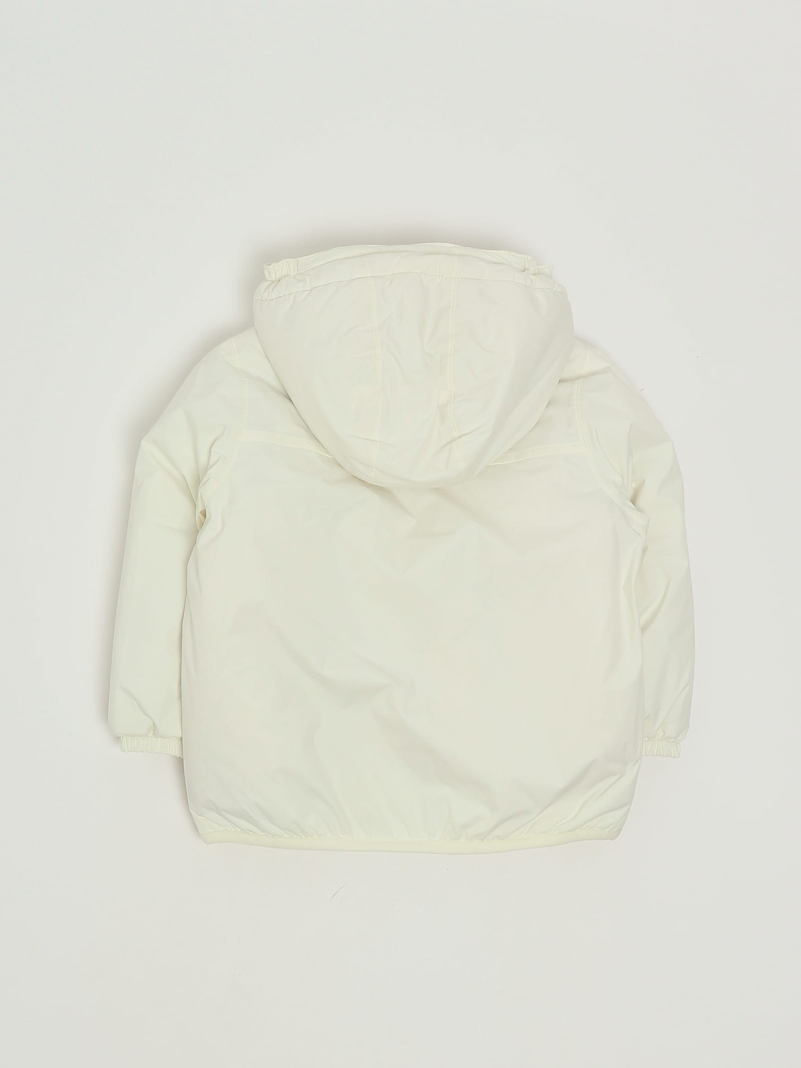 K-way Le Vrai Claudine Orsetto Jacket In White