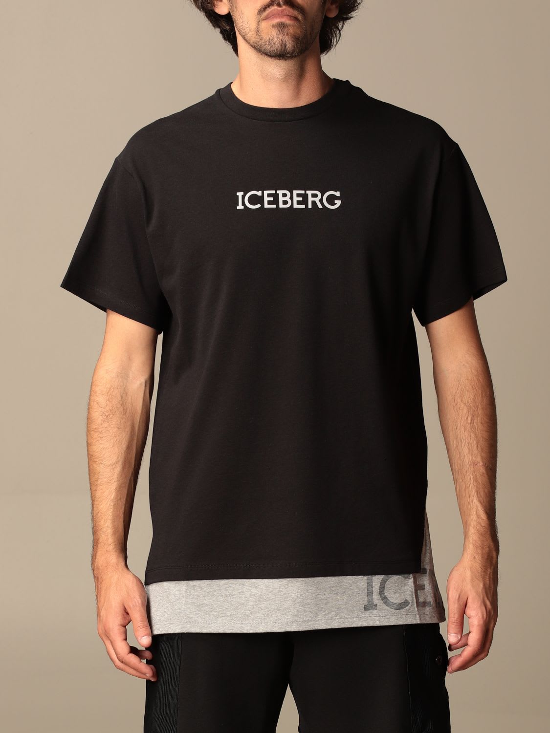 Iceberg T-shirt Iceberg Cotton T-shirt With Logo