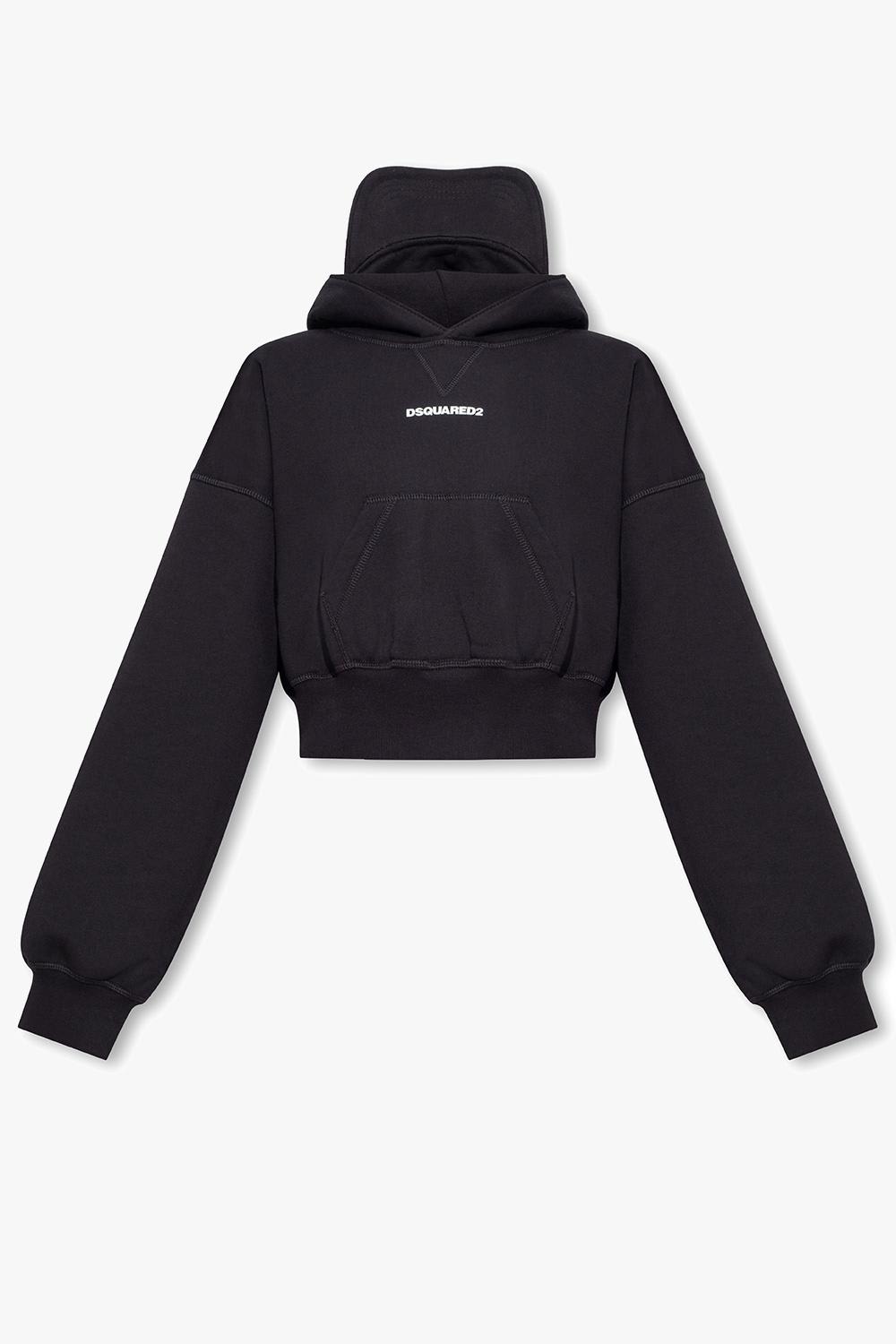 Shop Dsquared2 Hoodie With Logo In Black