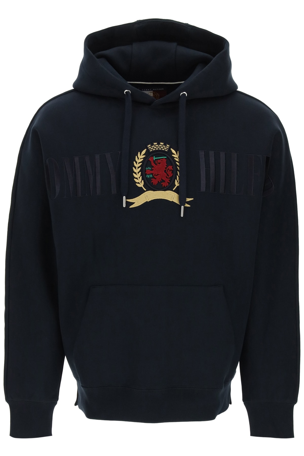 Tommy Hilfiger Hoodie With Embroidered Crest