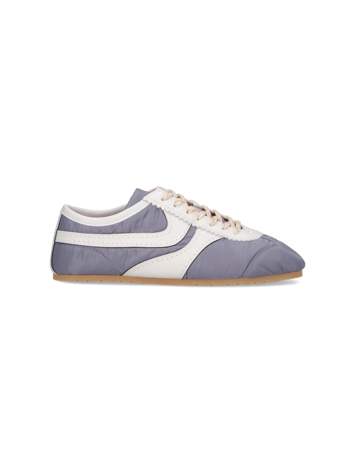 Dries Van Noten Contemporary Low Top Sneakers With Rubber Sole In Blue