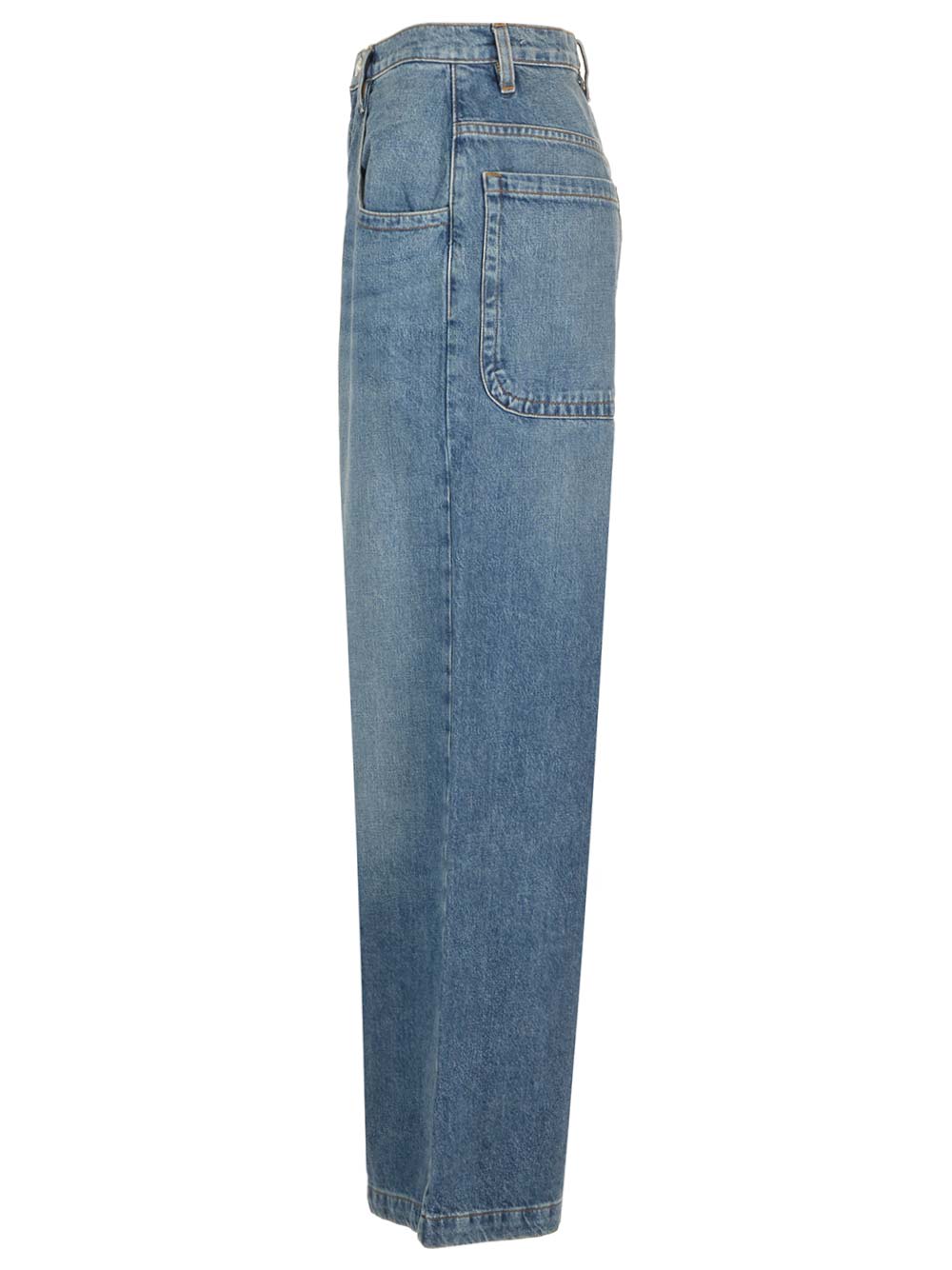 Shop Frame Skater Jean Jeans In Blue