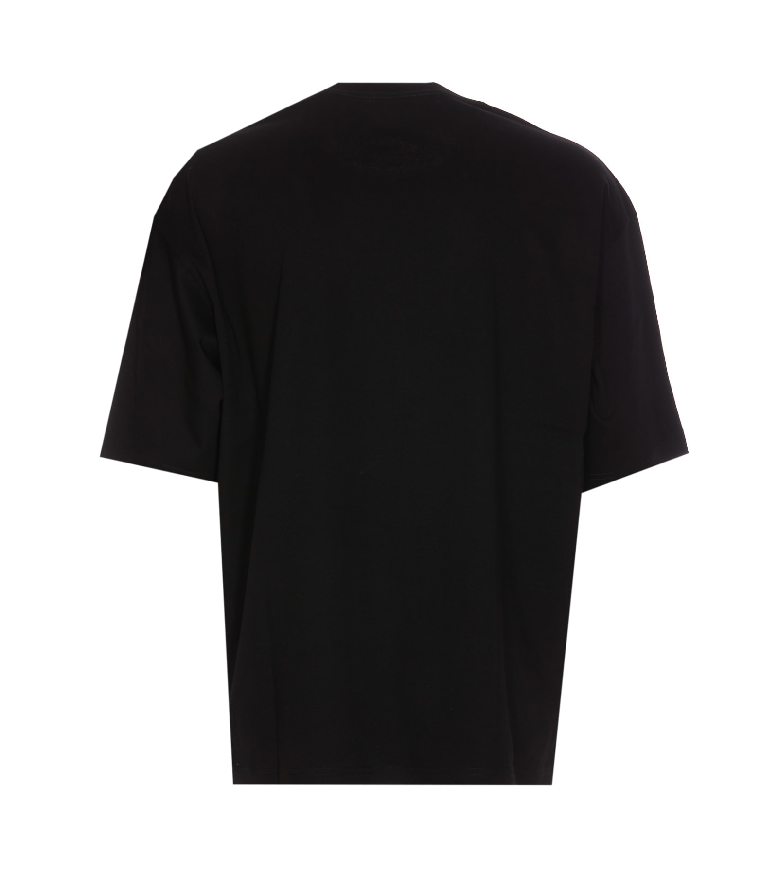 Shop Lanvin Logo T-shirt In Black