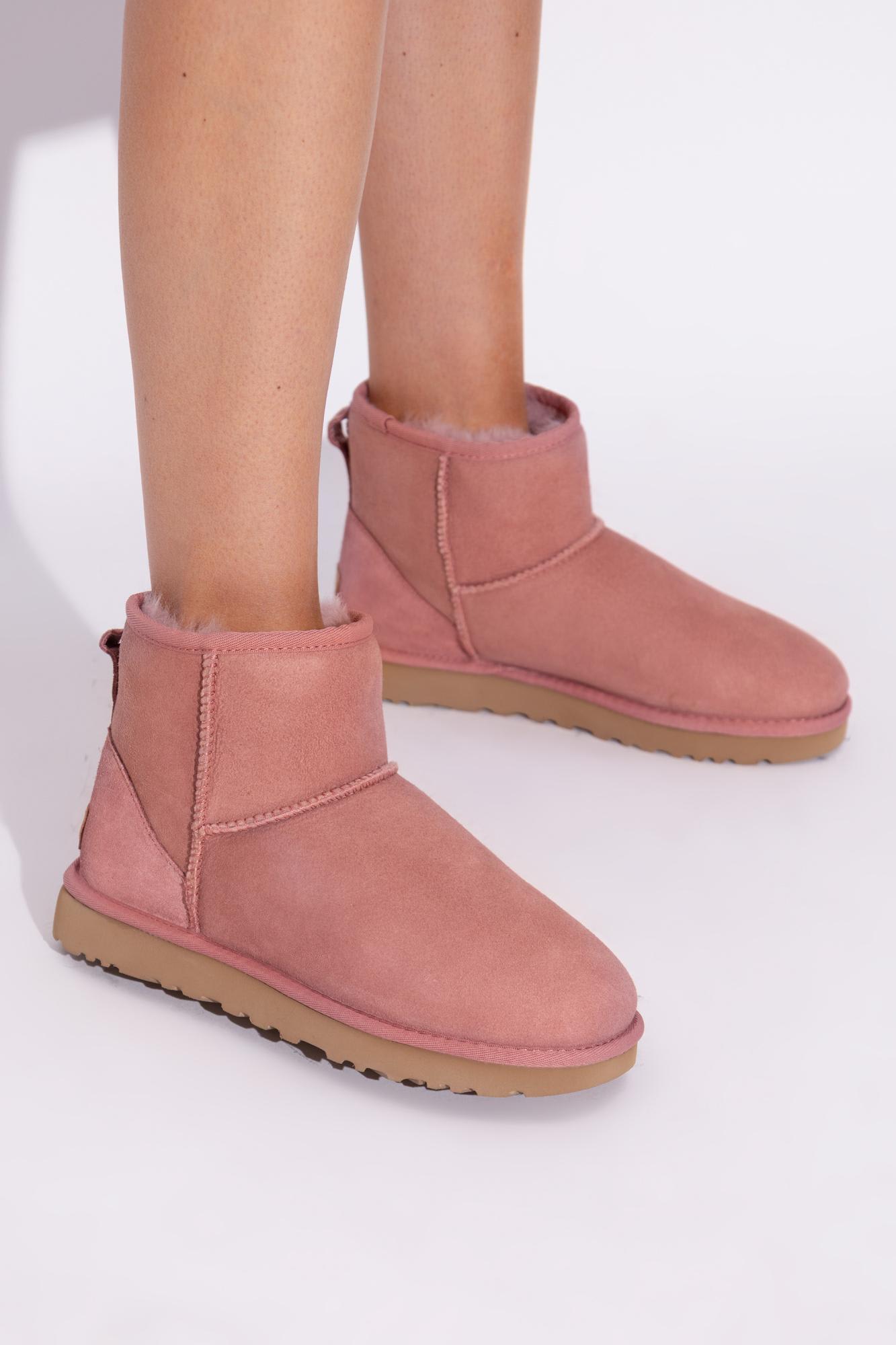 Ugg Snow Boots W Classic Mini Ii In Pink