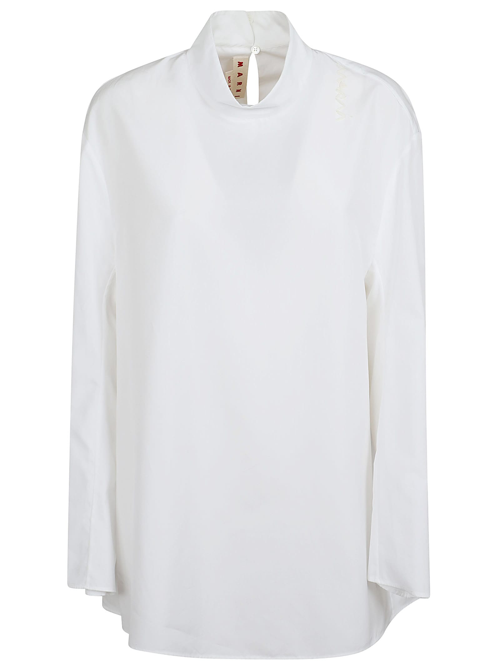 Shop Marni Top In Lily White