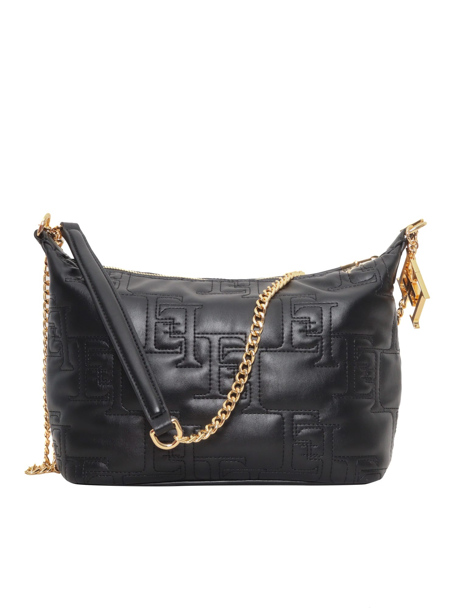 Shop Elisabetta Franchi Black Handbag
