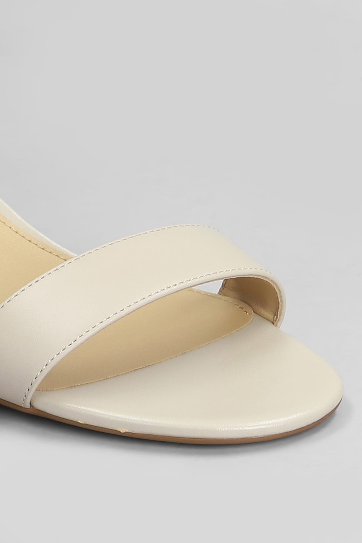 Michael Kors Serena Flex Sandal Sandals In Beige Leather