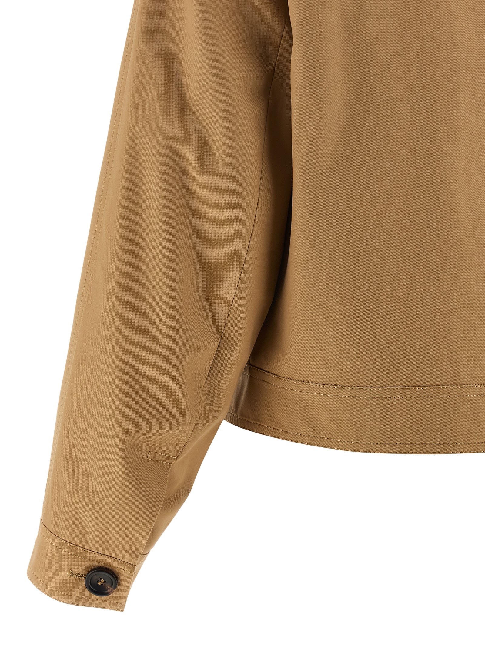 Max Mara Biavo Puffer Jackets Beige In Brown