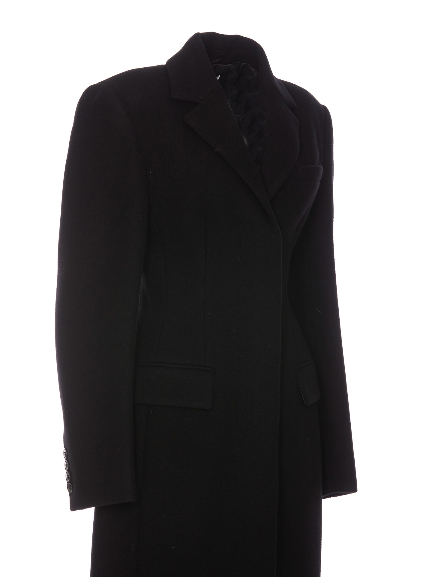 Shop Sportmax Arabia Coat In Black