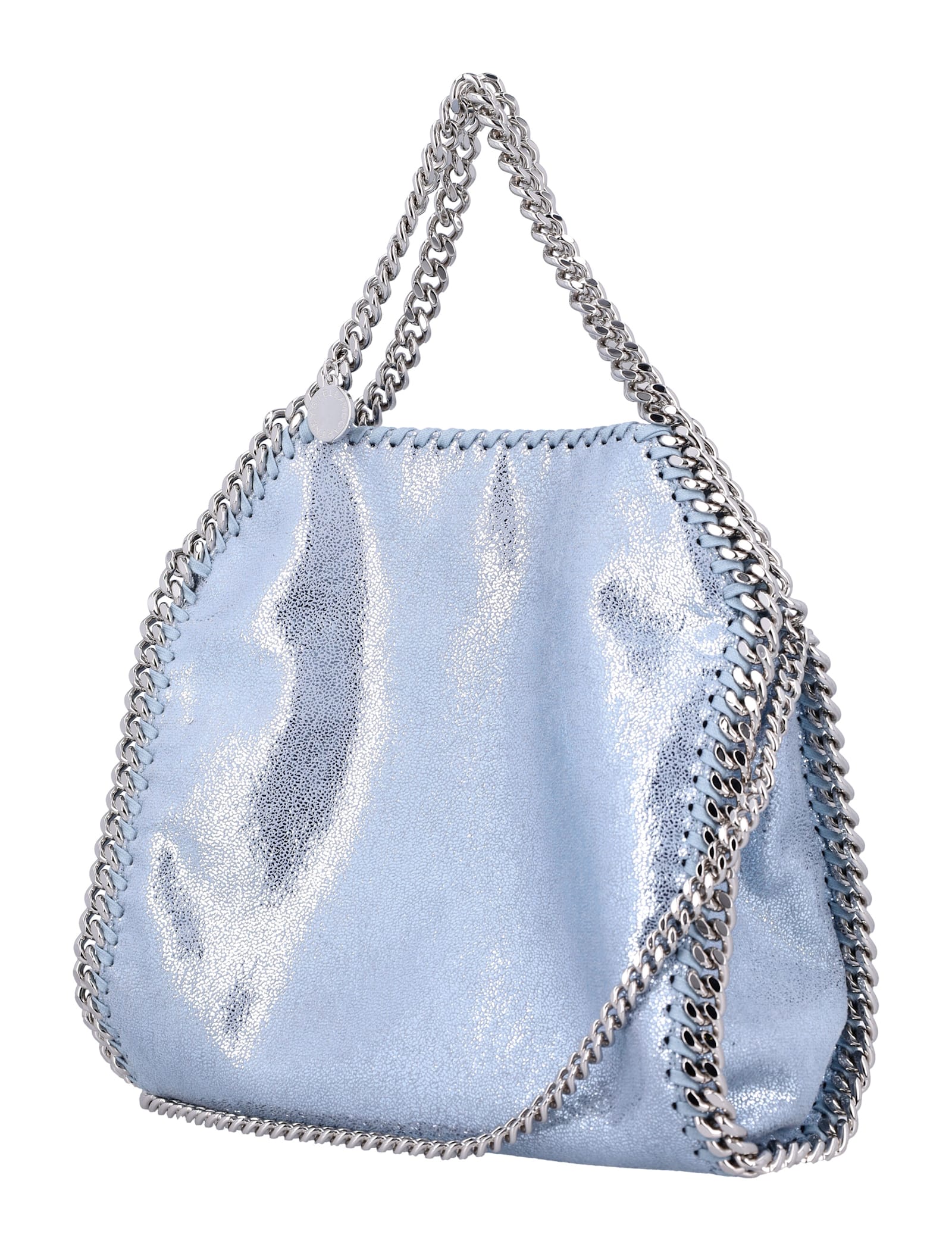 Stella Mccartney Falabella Mini Tote Bag In Blue