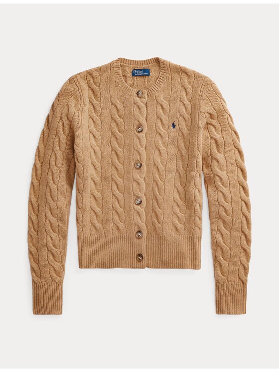 Shop Polo Ralph Lauren Cardigans In Cammello