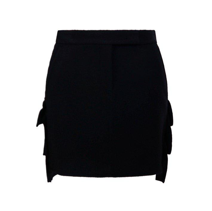 Ruffle Detailed Mini Skirt