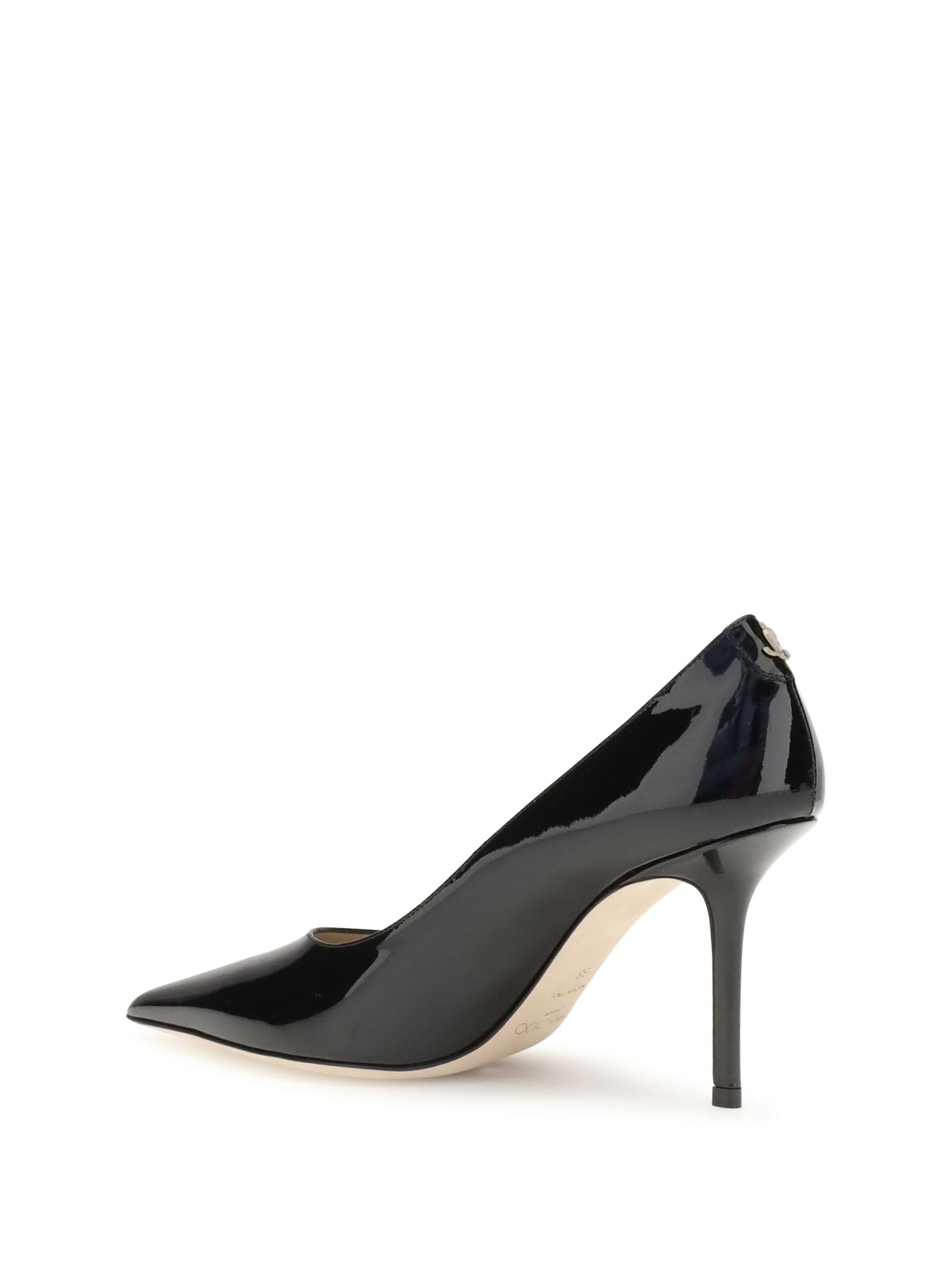 Jimmy Choo Love 85mm Patent Leather Pumps In Black