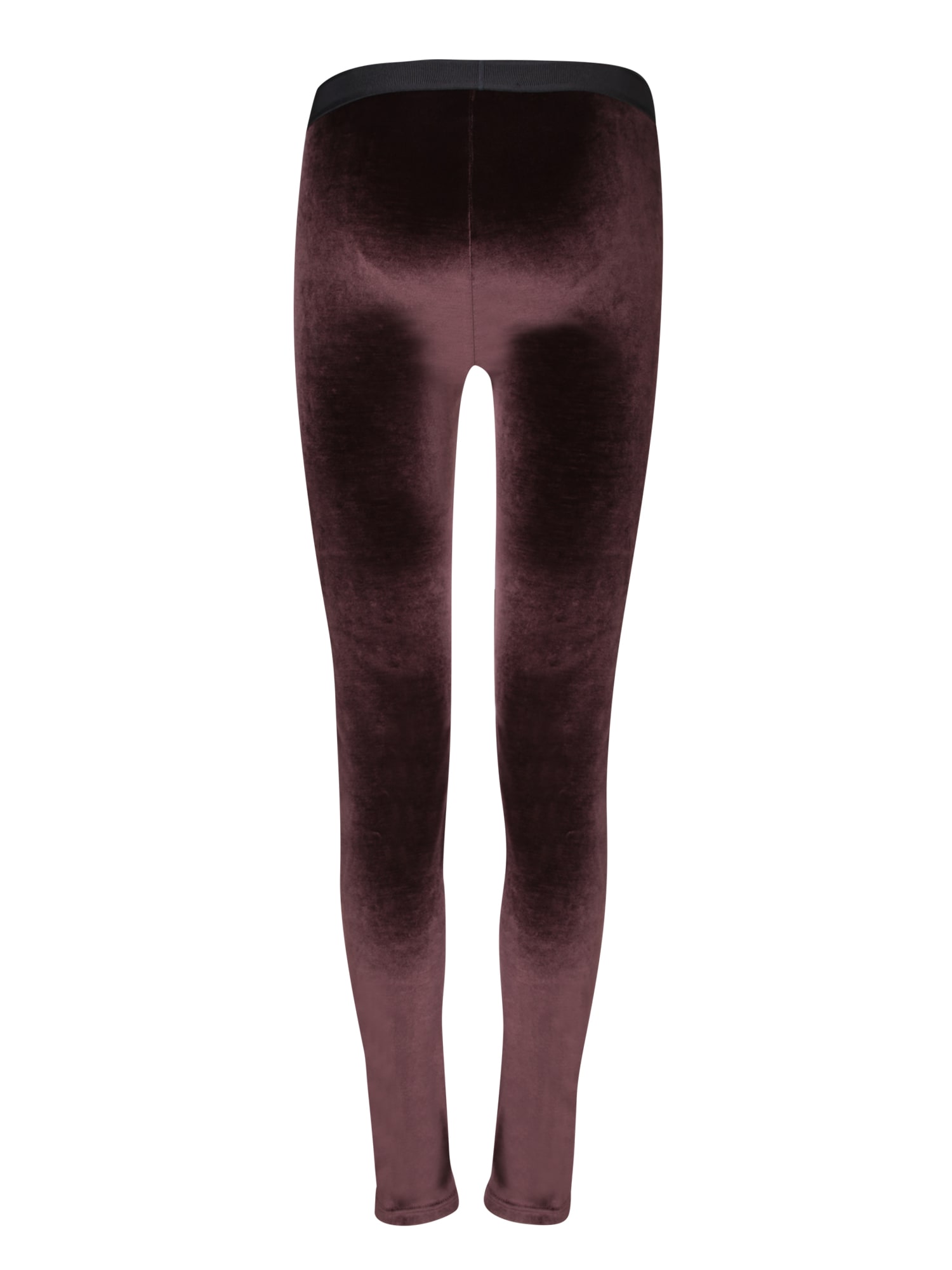 Shop Tom Ford Brown Velvet Leggings