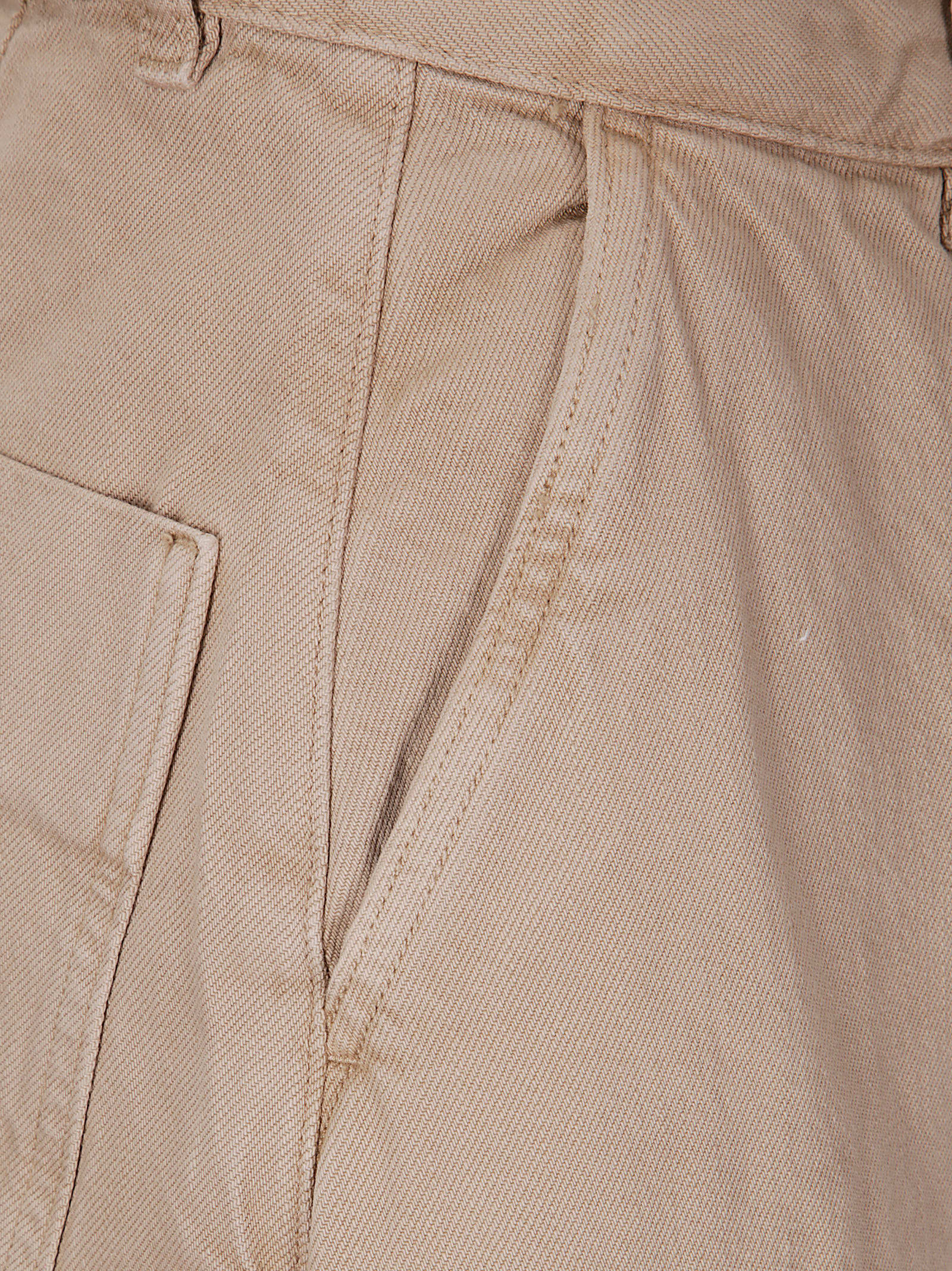 Shop Studio Nicholson Denim - Wide Crop Pant In Parcel