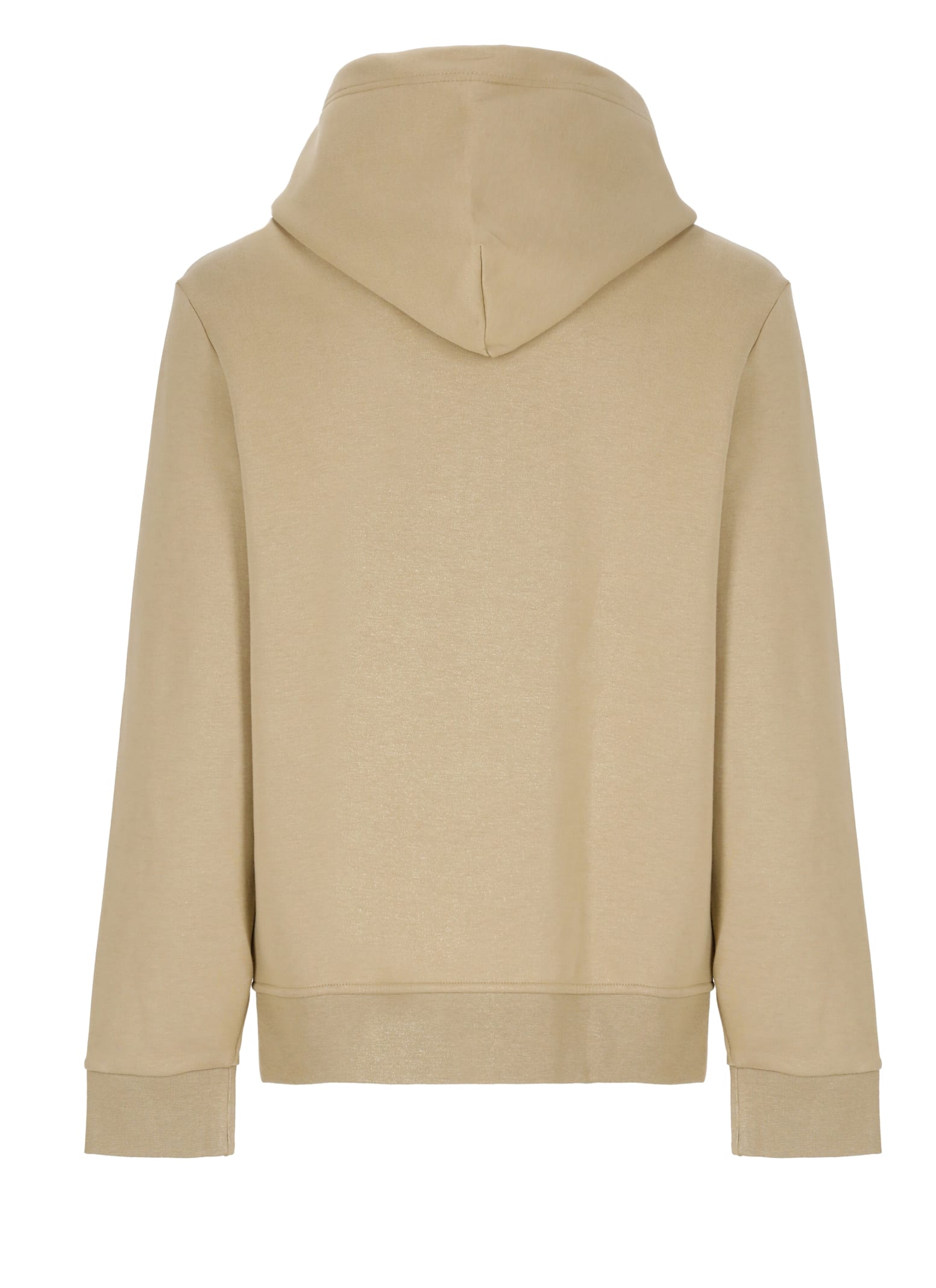 Ralph Lauren Drawstring Hood Long Sleeve Sweatshirt In Multi