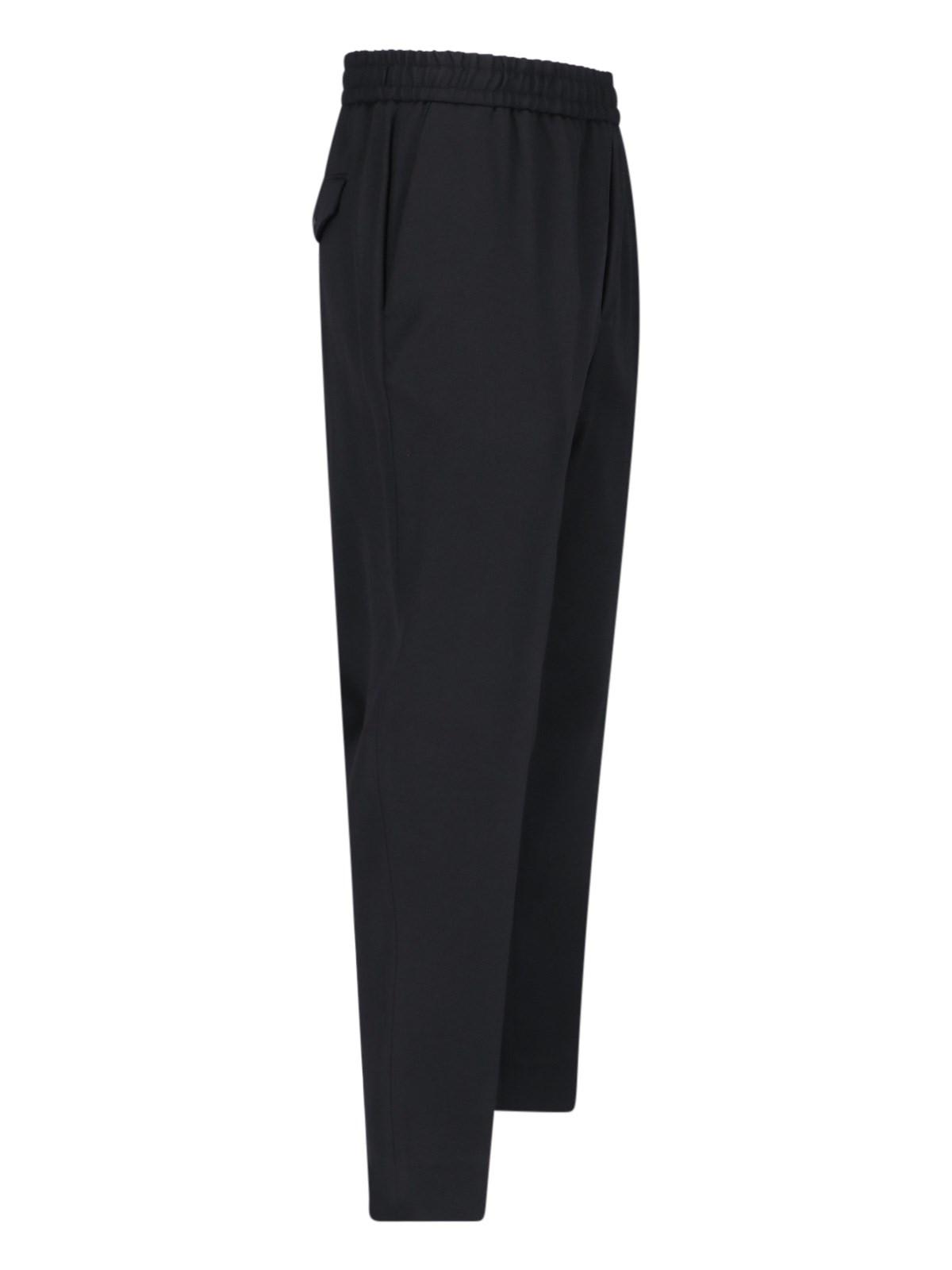 Shop Golden Goose Straight Pants In Black