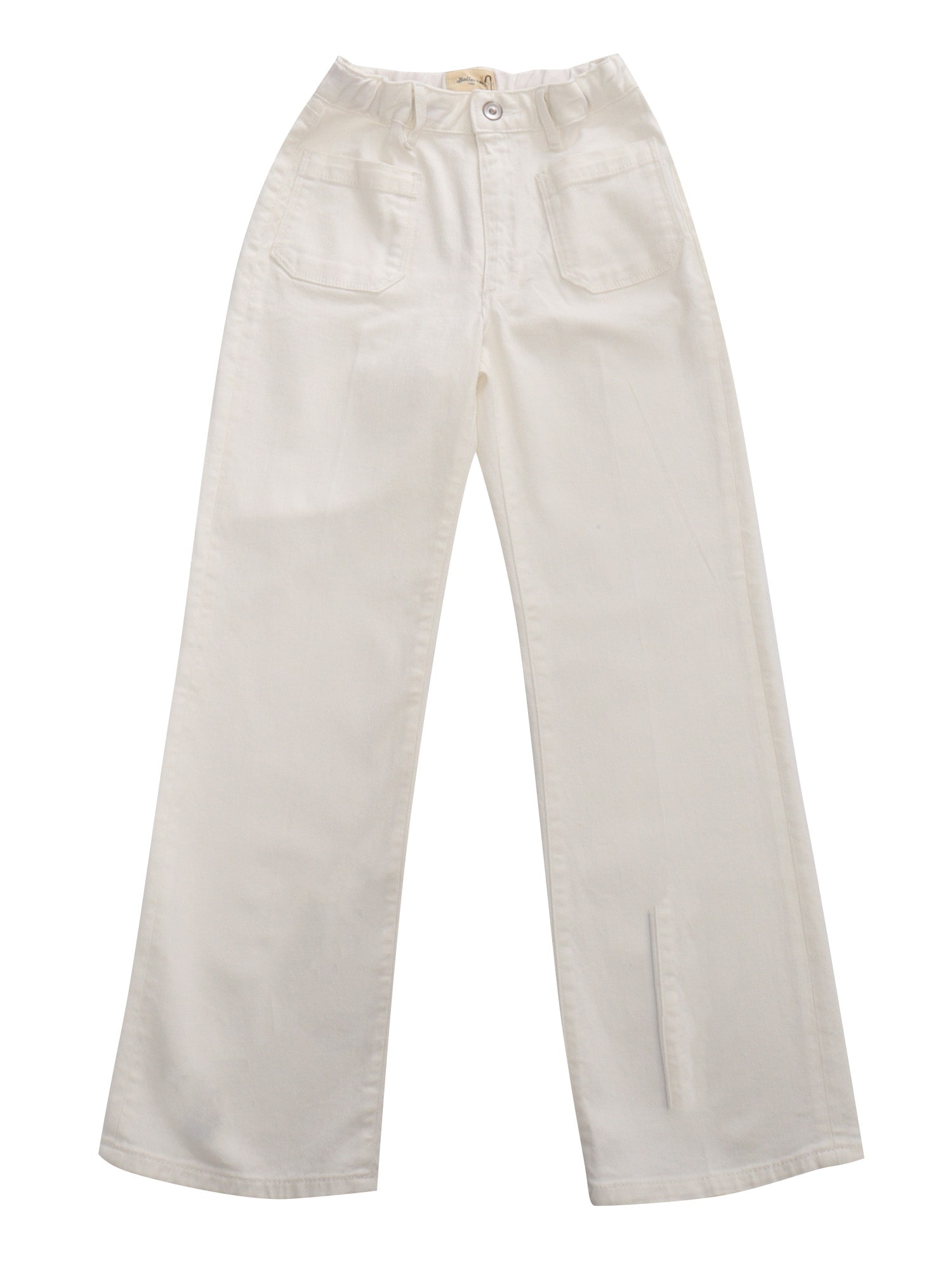 Bellerose Kids' Pepy Jeans In White