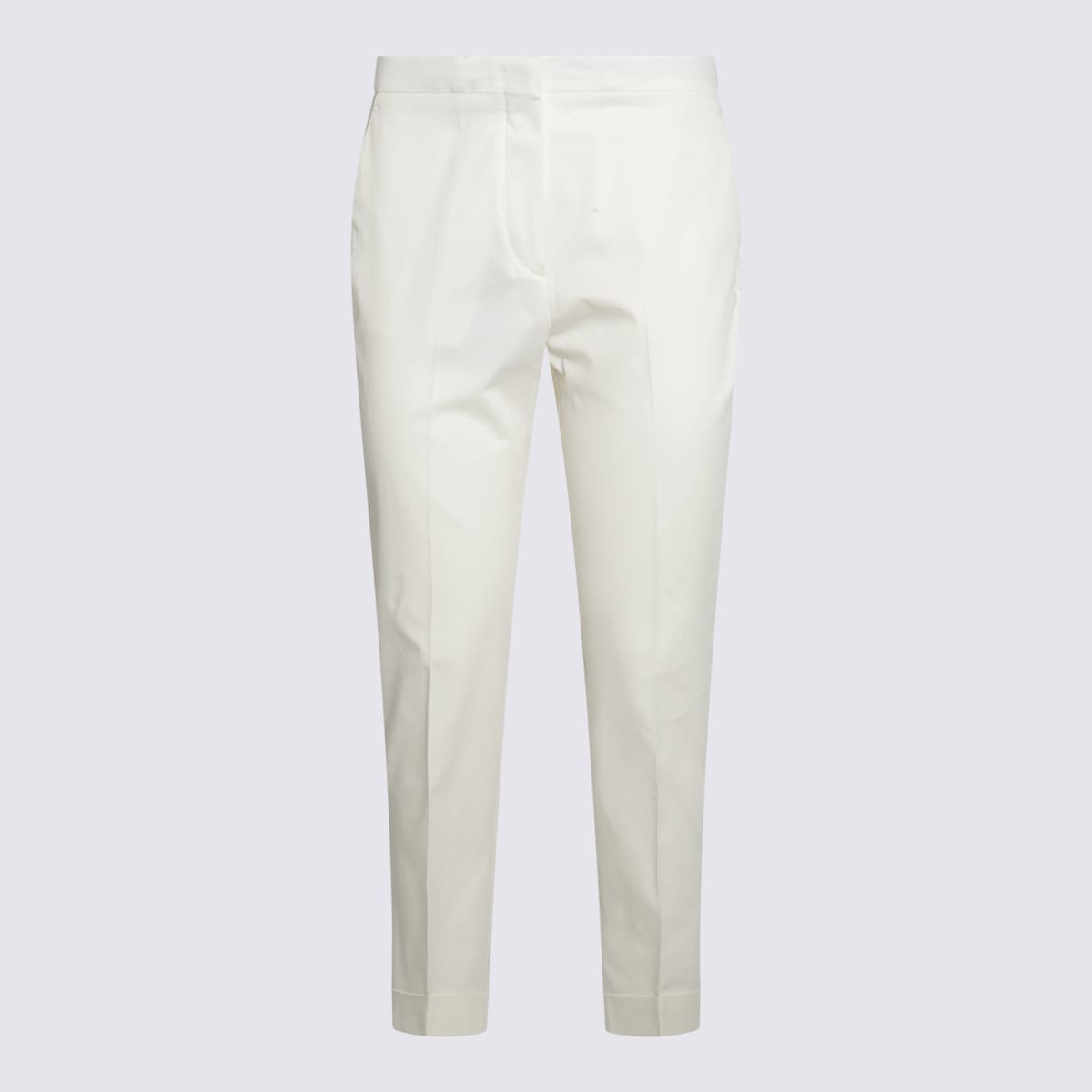 ETRO WHITE COTTON PANTS
