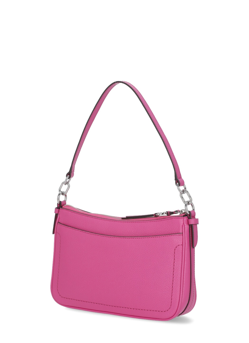 Michael Michael Kors Michael Kors Jet Set Charm Leather Bag In Fuchsia