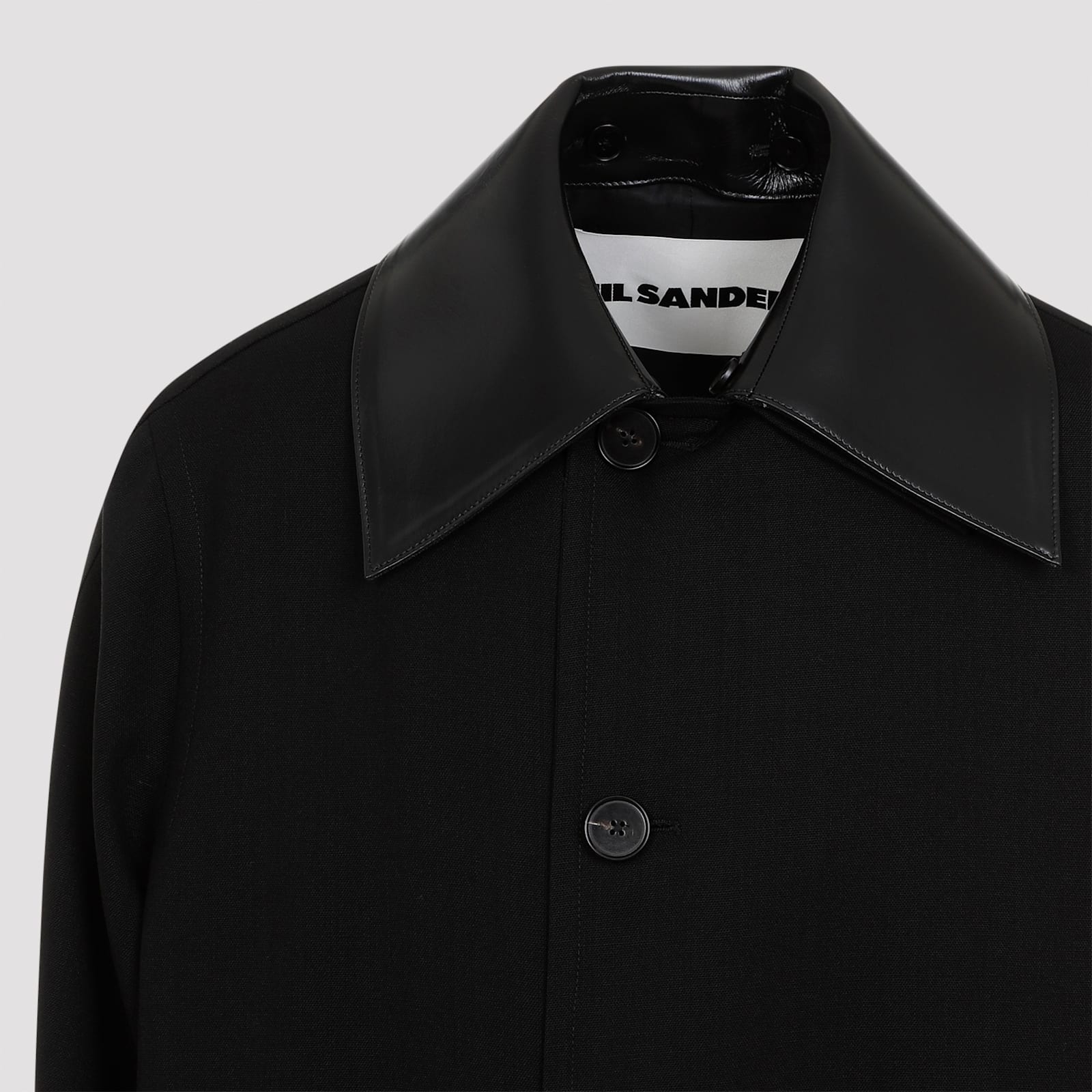 Shop Jil Sander Sport Coat In Black