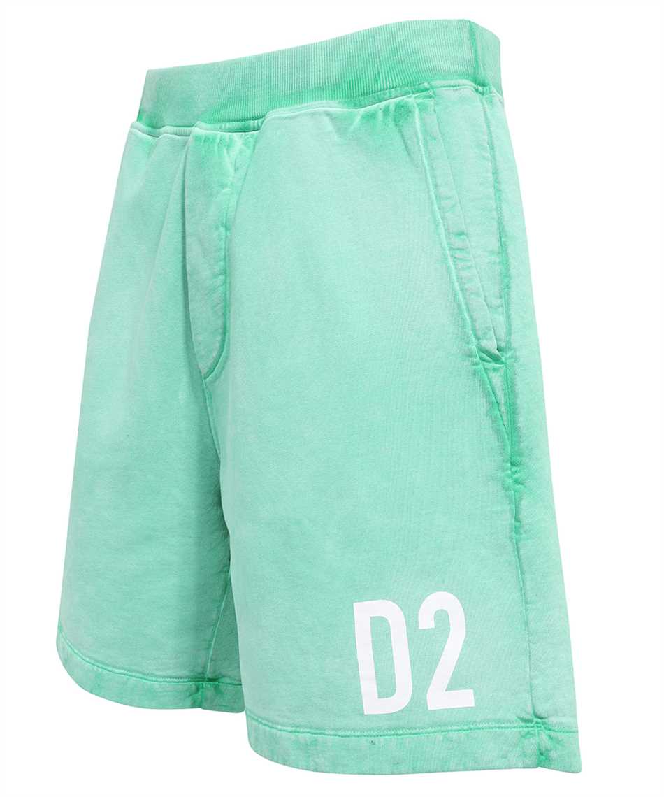 DSQUARED2 COTTON BERMUDA SHORTS 