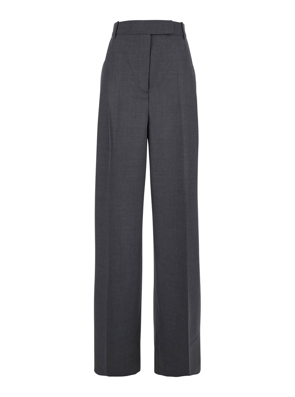 Rohe Highwaist Tailored Trousers In Gray