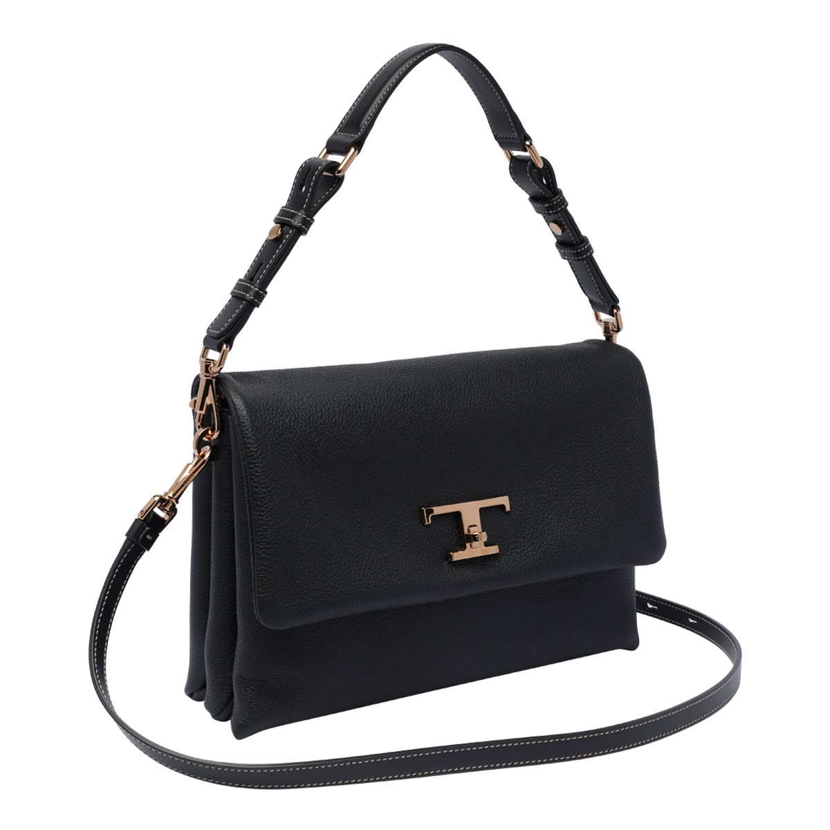 TOD'S LEATHER SHOULDER BAG 