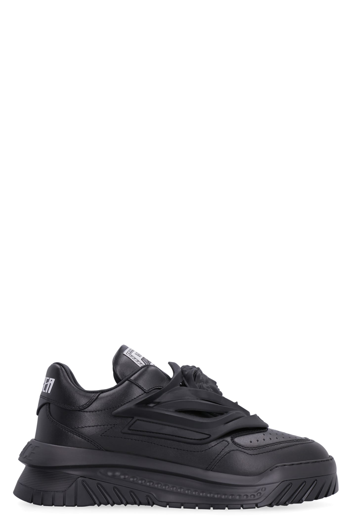 Versace Odissea Leather Sneakers