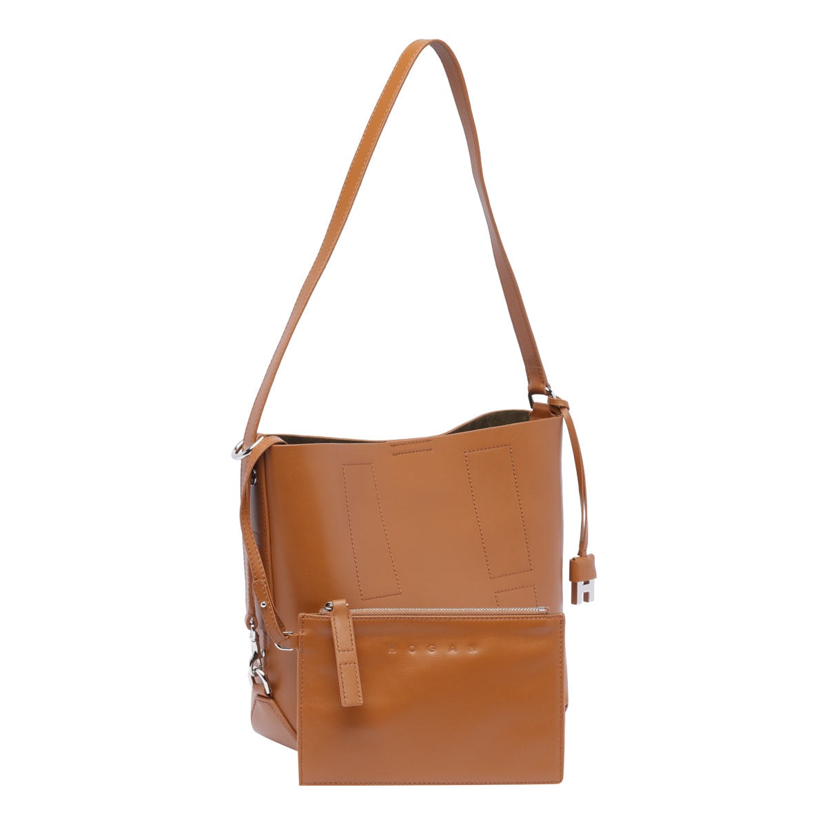 Hogan Women's Hobo Bag Hocket Medium In Brown