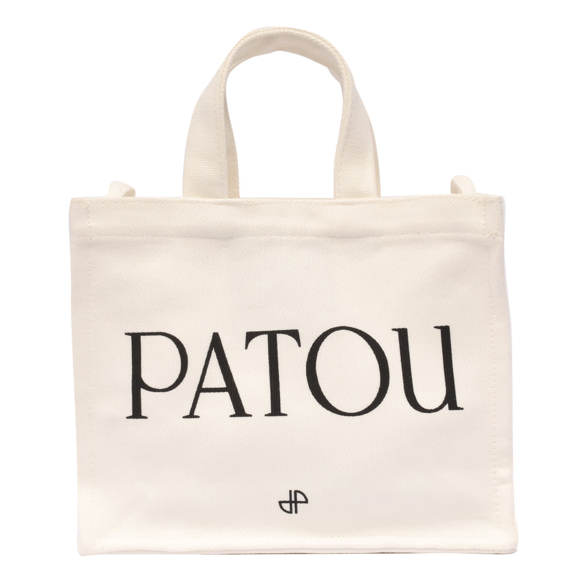Shop Patou Logo Tote Bag In Crema
