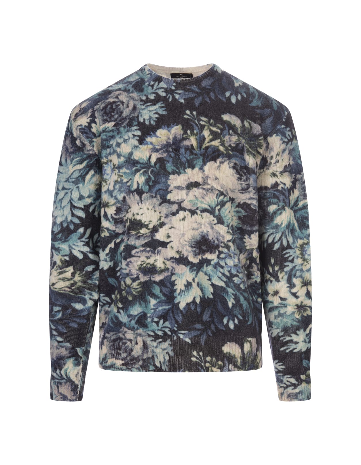 ETRO flamingo-print long-sleeve Shirt - Farfetch