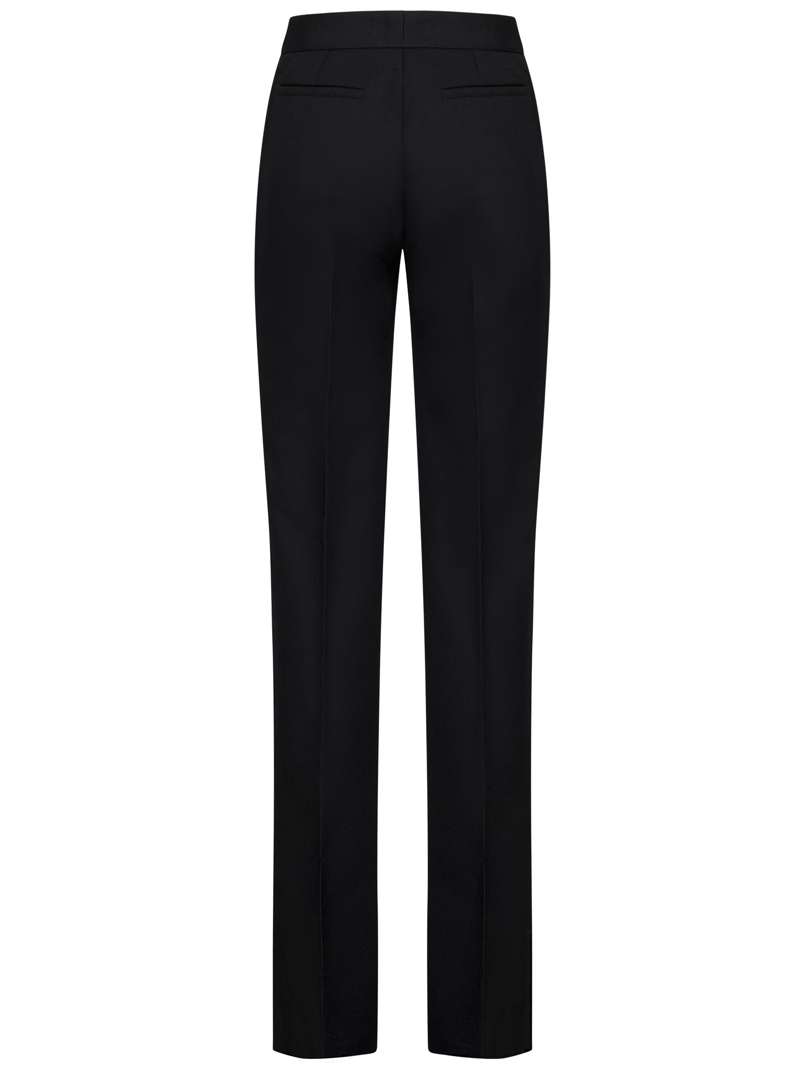 Shop Off-white Trousers In Blackblack