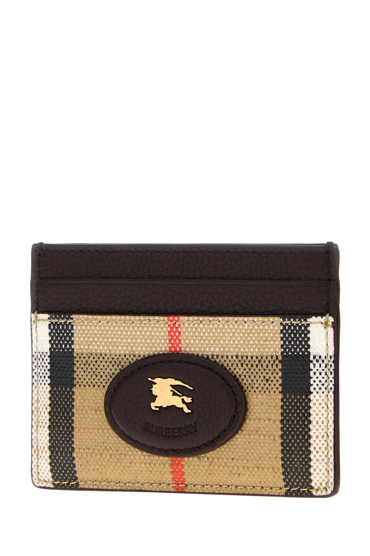 Burberry Printed Canvas Card Holder