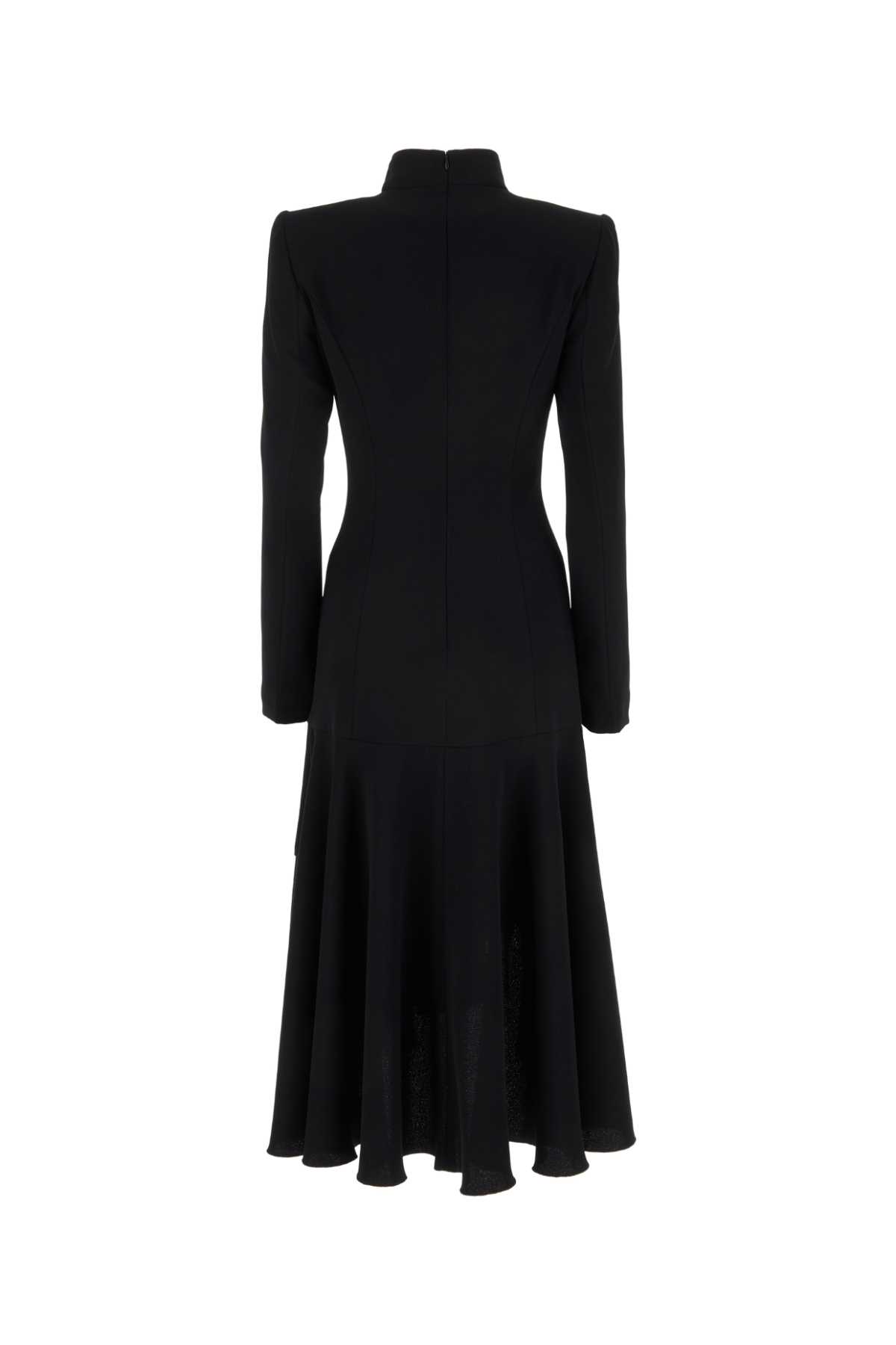 Shop Dries Van Noten Black Jersey Drey Dress