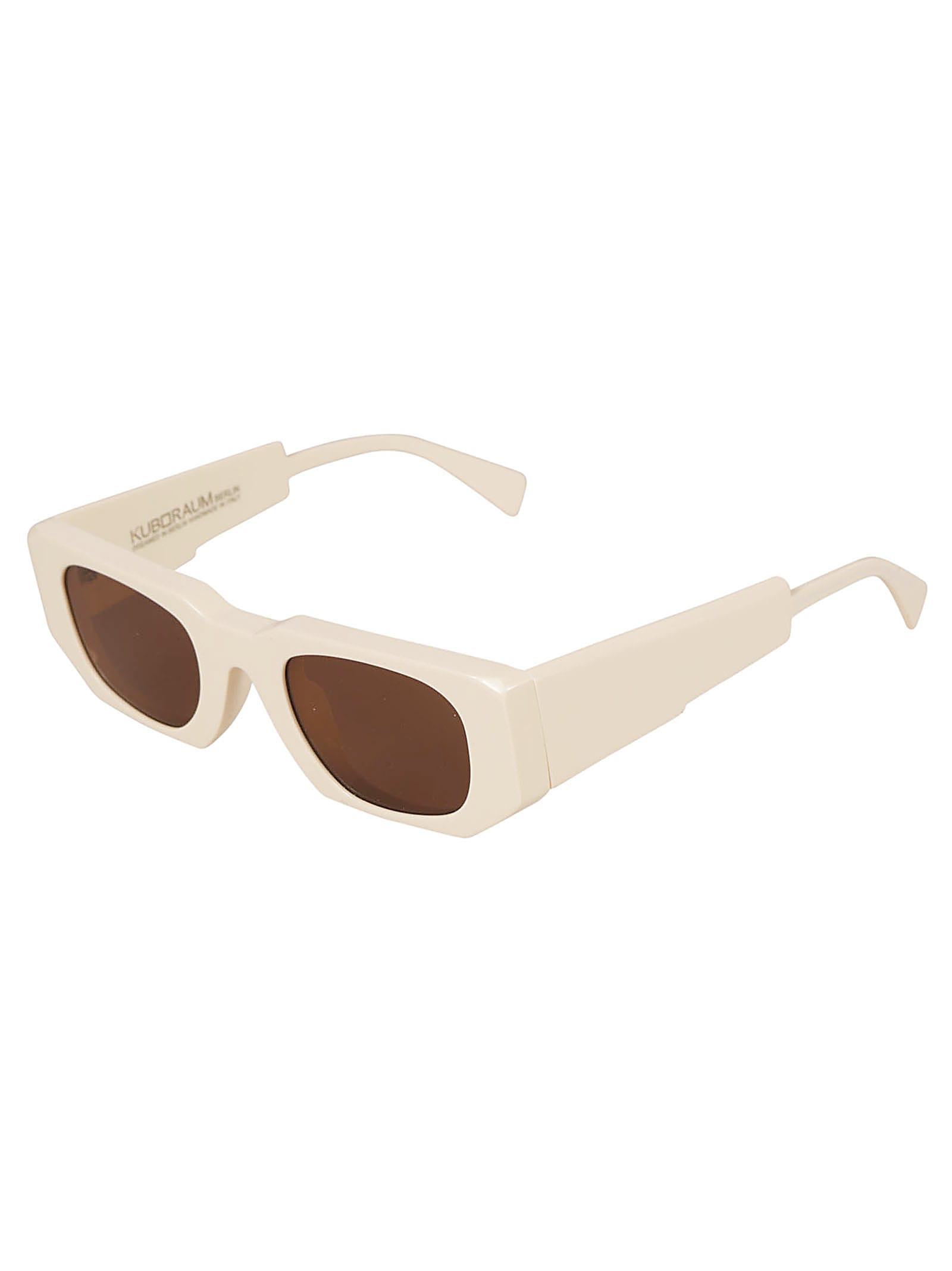 Shop Kuboraum U8 Sunglasses Sunglasses In White