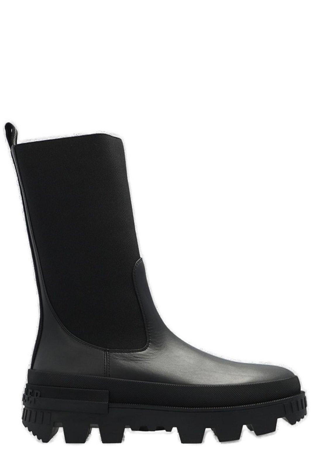 Shop Moncler Neue Chelsea Ankle Boots In Black