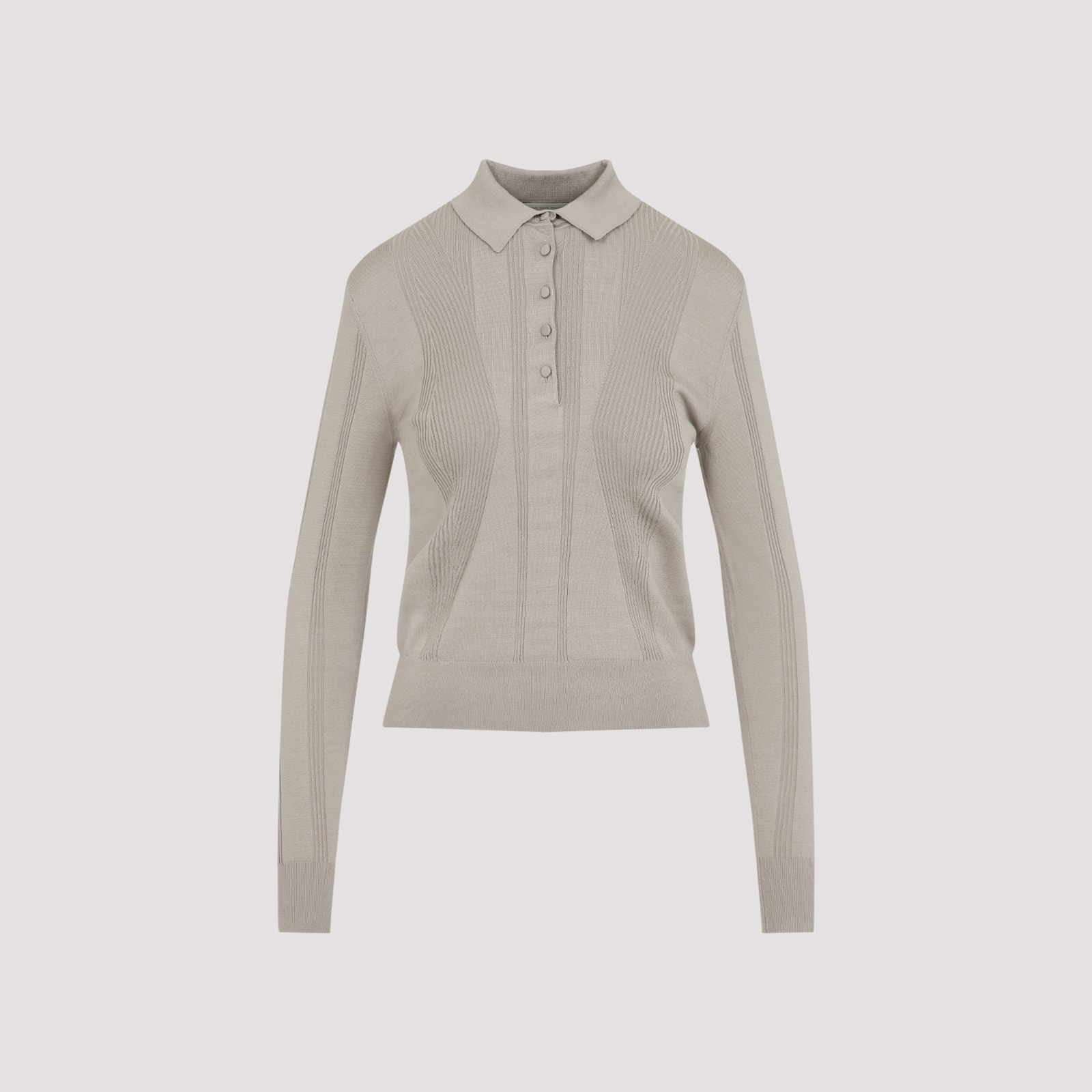 Dries Van Noten Polo In Light Grey